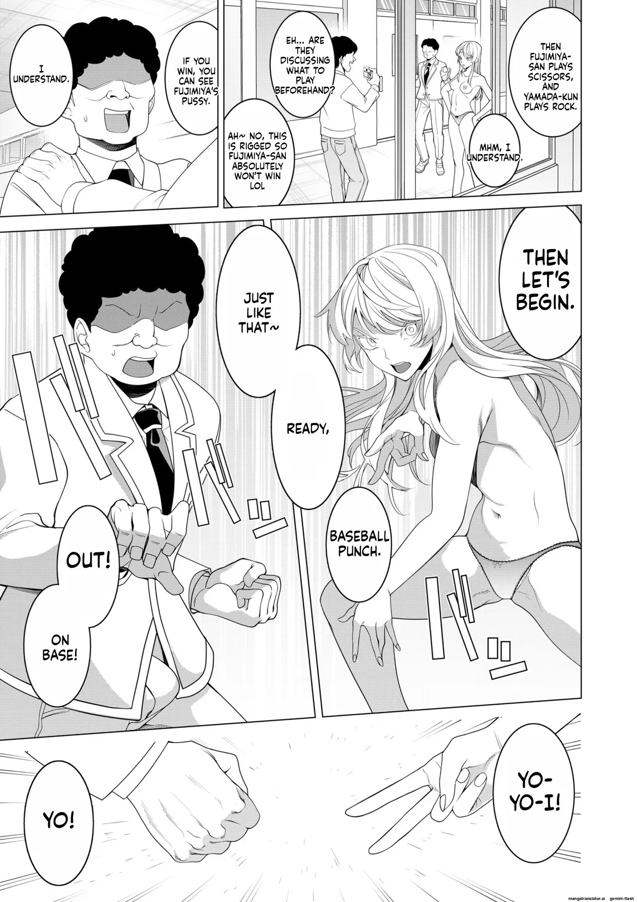 [Hisamaru Hajimeya (Hisamaru Hajime)] Saimin Appli de! ~Chou Cool! Tensai Half Ojou-sama ni Hentai Omanko Geinin to Shite AV Haishin Sasete Mita~ [English] [AI Translated] [Decensored] - Page 28