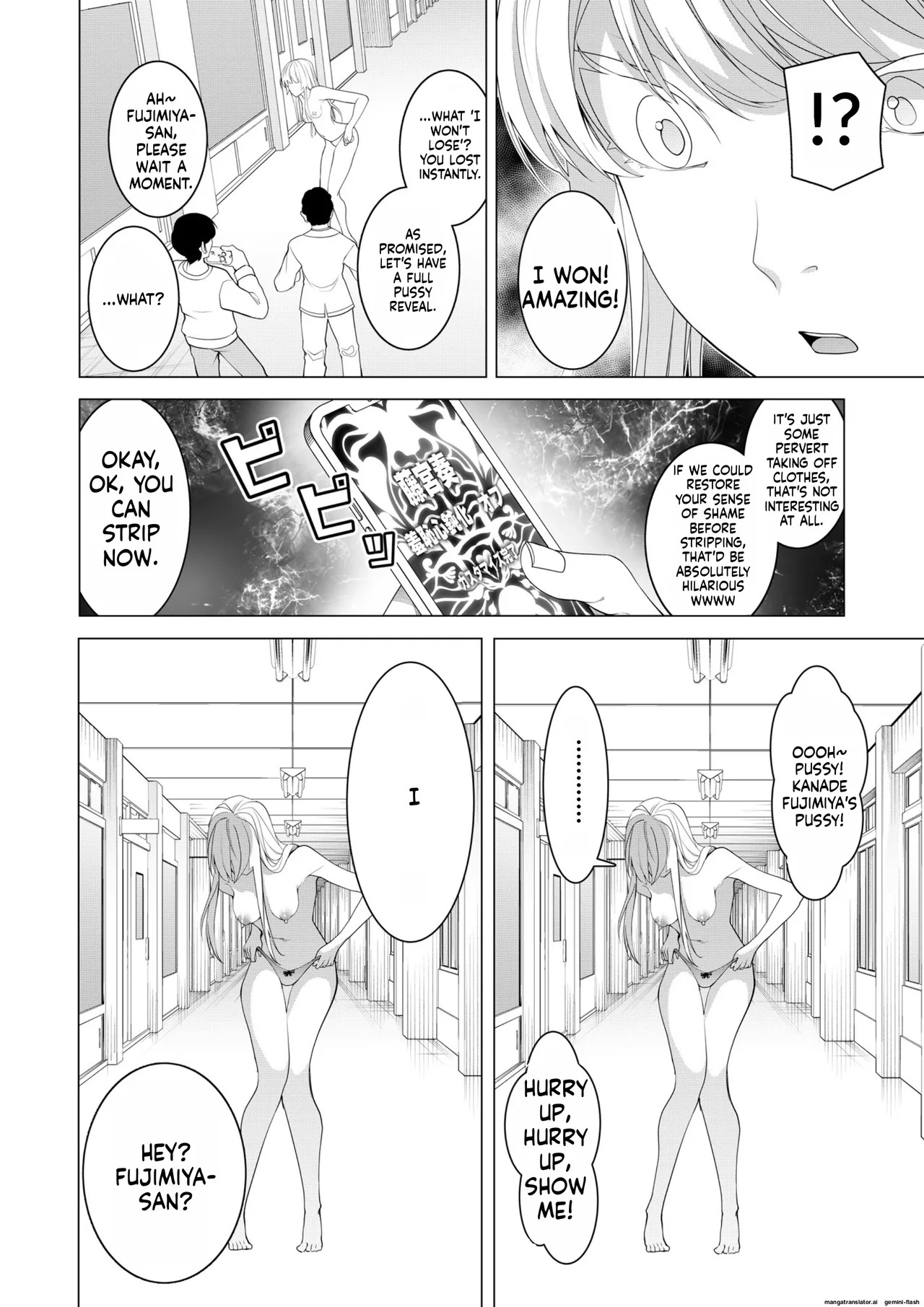 [Hisamaru Hajimeya (Hisamaru Hajime)] Saimin Appli de! ~Chou Cool! Tensai Half Ojou-sama ni Hentai Omanko Geinin to Shite AV Haishin Sasete Mita~ [English] [AI Translated] [Decensored] - Page 29