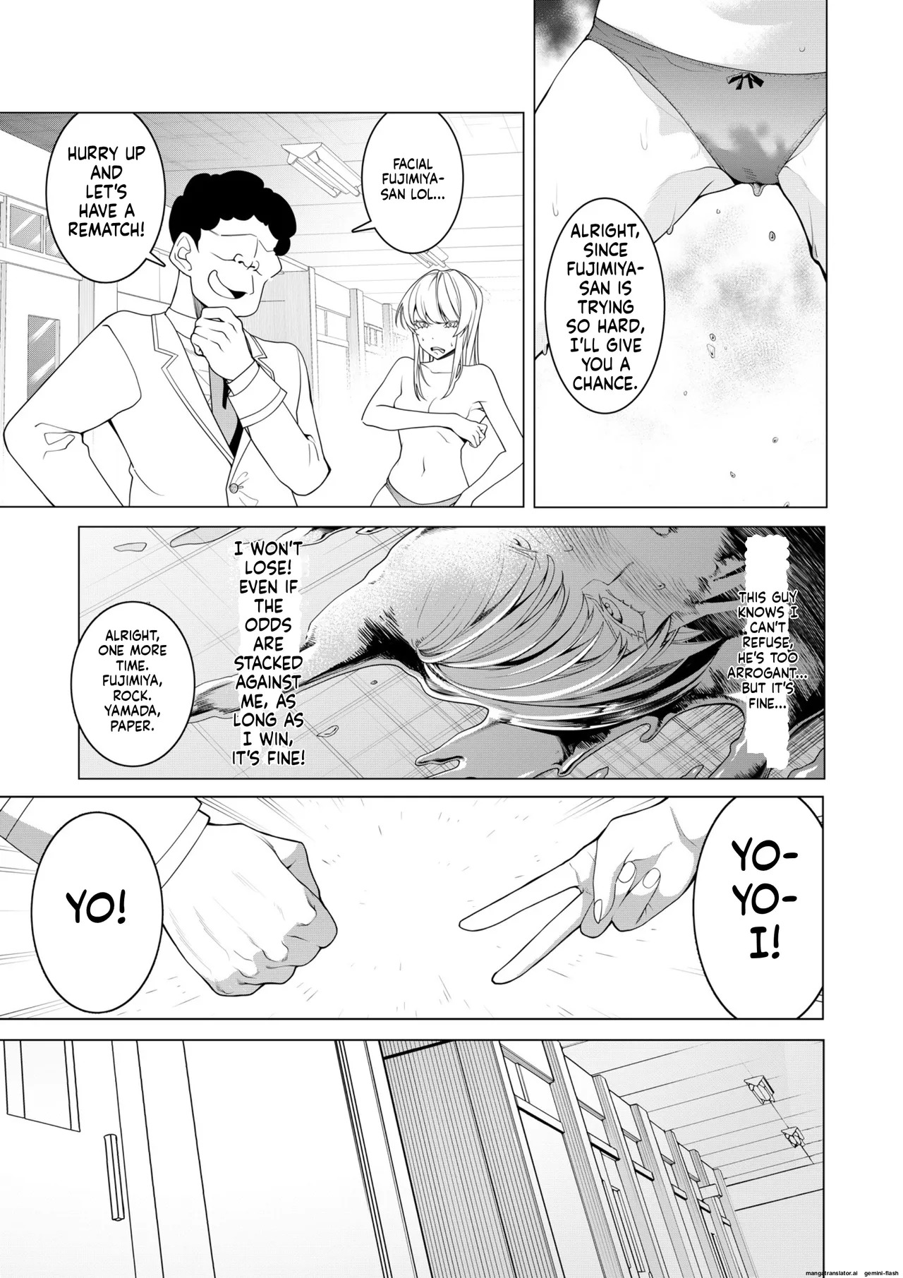 [Hisamaru Hajimeya (Hisamaru Hajime)] Saimin Appli de! ~Chou Cool! Tensai Half Ojou-sama ni Hentai Omanko Geinin to Shite AV Haishin Sasete Mita~ [English] [AI Translated] [Decensored] - Page 34