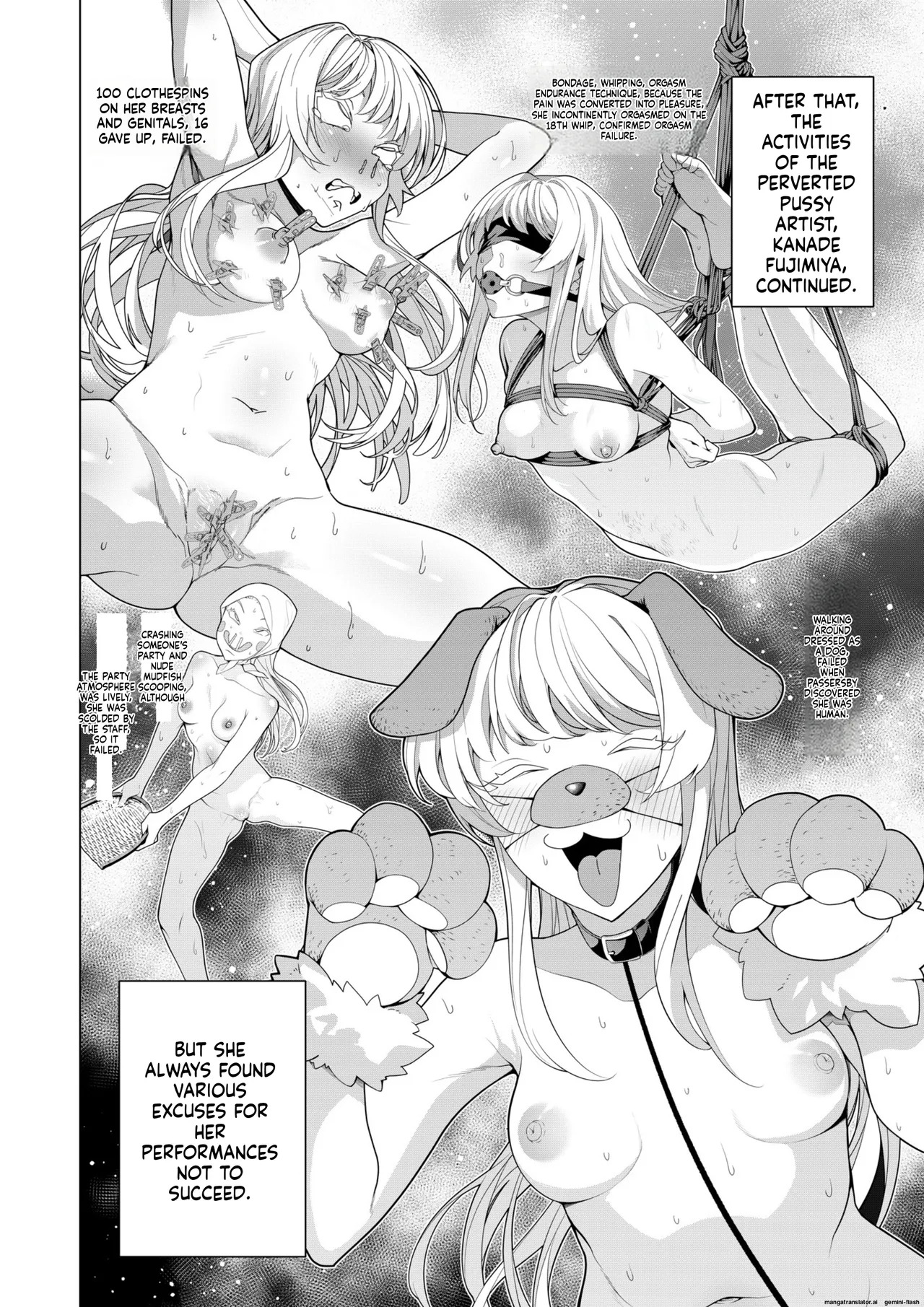 [Hisamaru Hajimeya (Hisamaru Hajime)] Saimin Appli de! ~Chou Cool! Tensai Half Ojou-sama ni Hentai Omanko Geinin to Shite AV Haishin Sasete Mita~ [English] [AI Translated] [Decensored] - Page 41