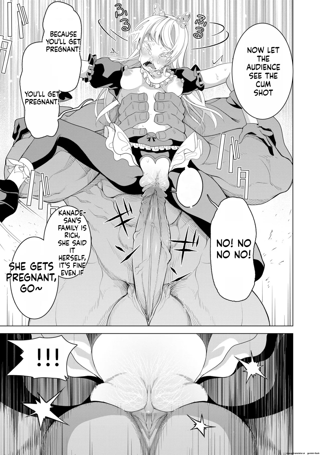 [Hisamaru Hajimeya (Hisamaru Hajime)] Saimin Appli de! ~Chou Cool! Tensai Half Ojou-sama ni Hentai Omanko Geinin to Shite AV Haishin Sasete Mita~ [English] [AI Translated] [Decensored] - Page 56