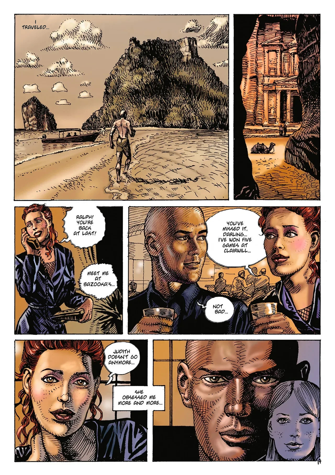 [Bruno Coq] Viscious Circle AKA Secret Soceity [English] (Coloured) - Page 18