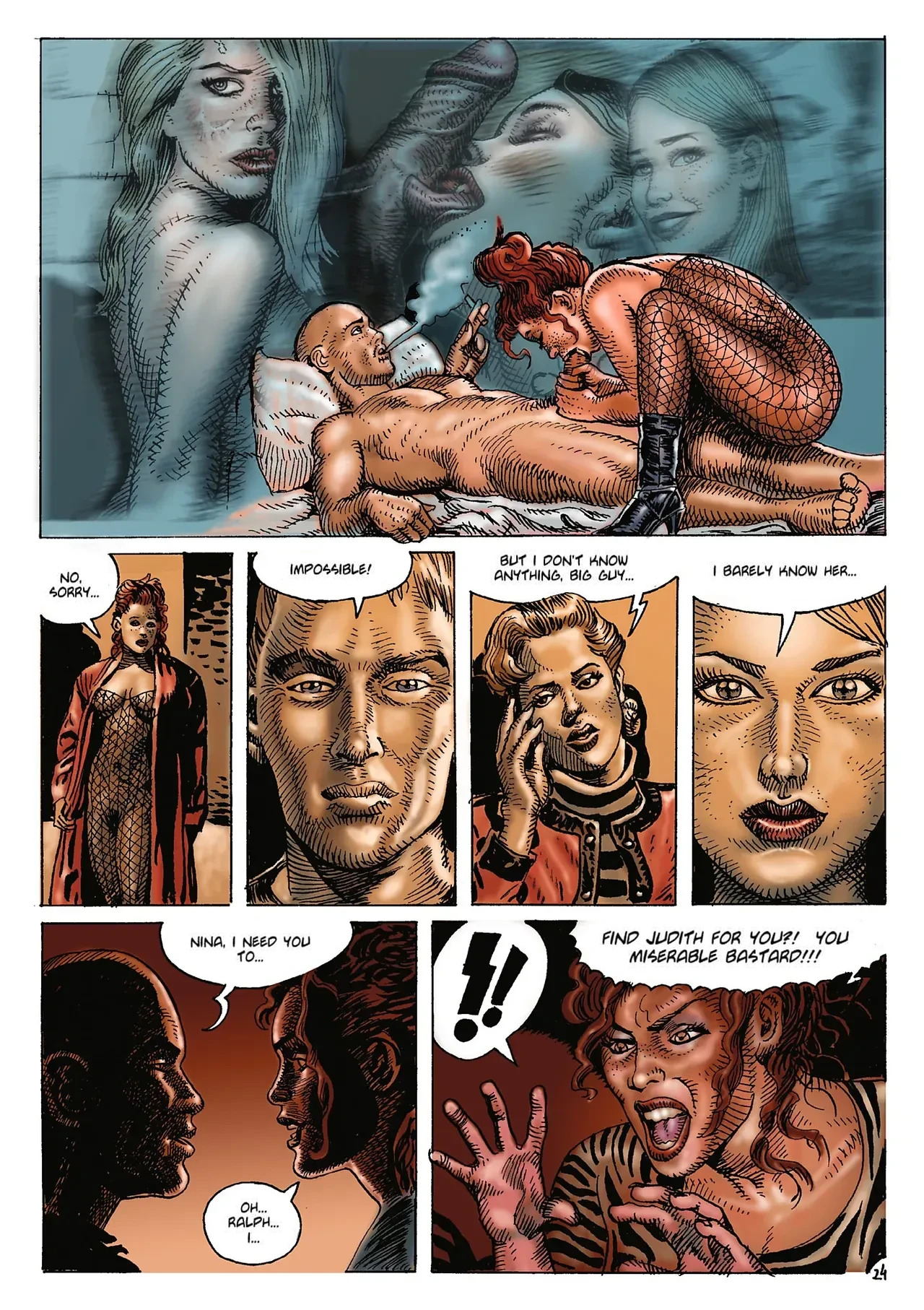 [Bruno Coq] Viscious Circle AKA Secret Soceity [English] (Coloured) - Page 25