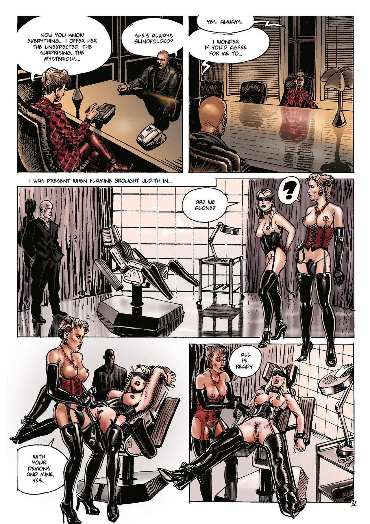 [Bruno Coq] Viscious Circle AKA Secret Soceity [English] (Coloured) - Page 33