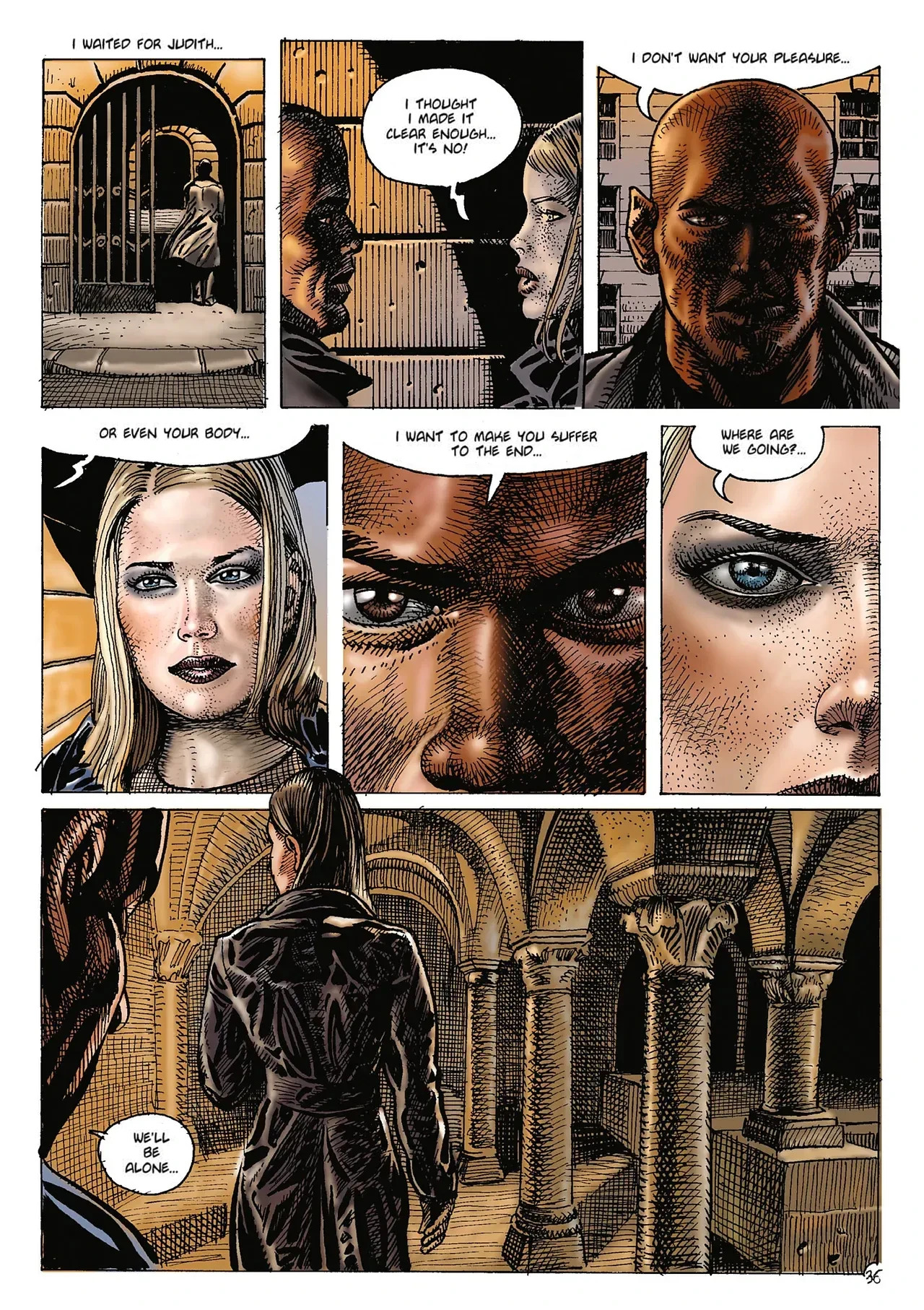 [Bruno Coq] Viscious Circle AKA Secret Soceity [English] (Coloured) - Page 37