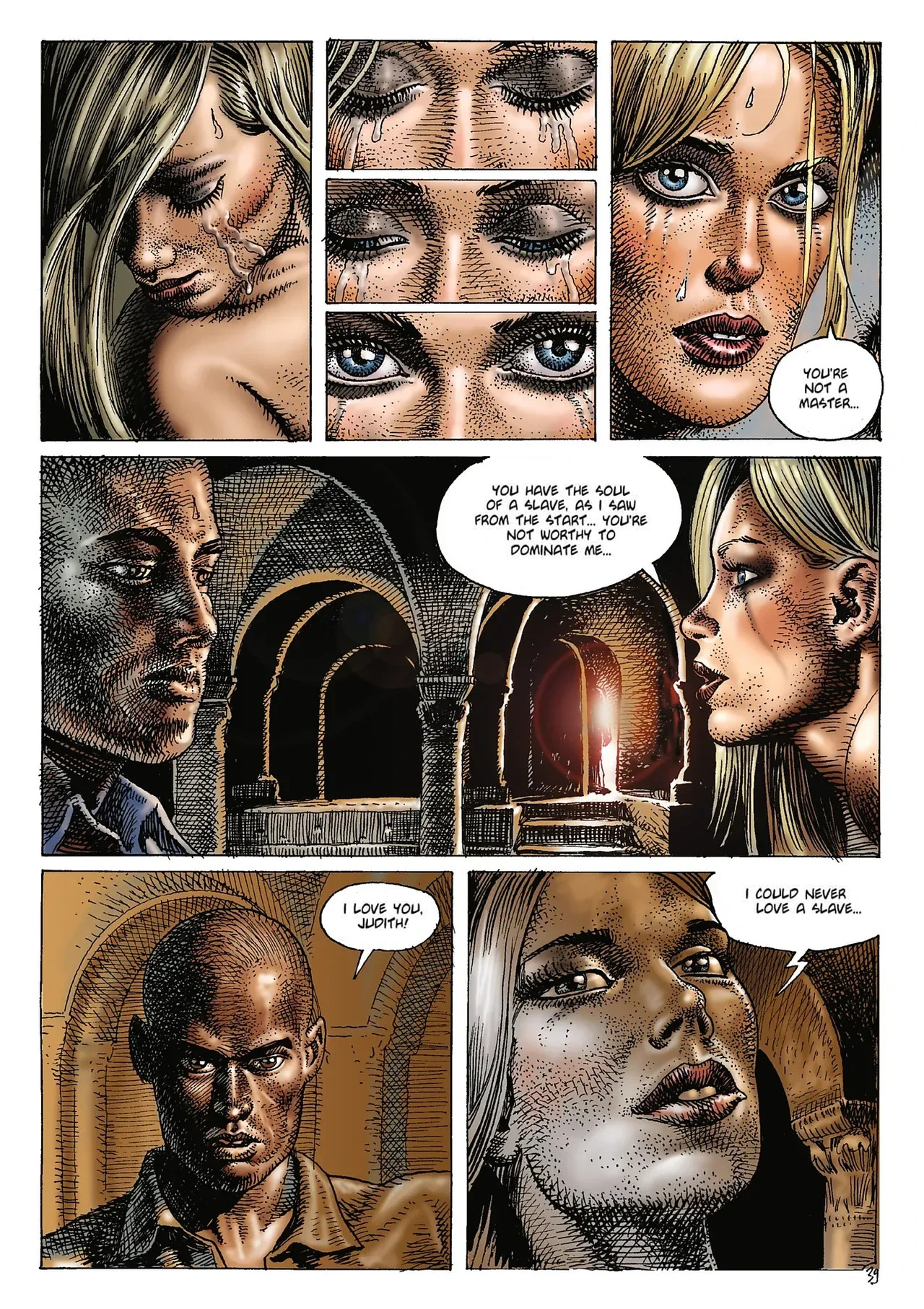 [Bruno Coq] Viscious Circle AKA Secret Soceity [English] (Coloured) - Page 40