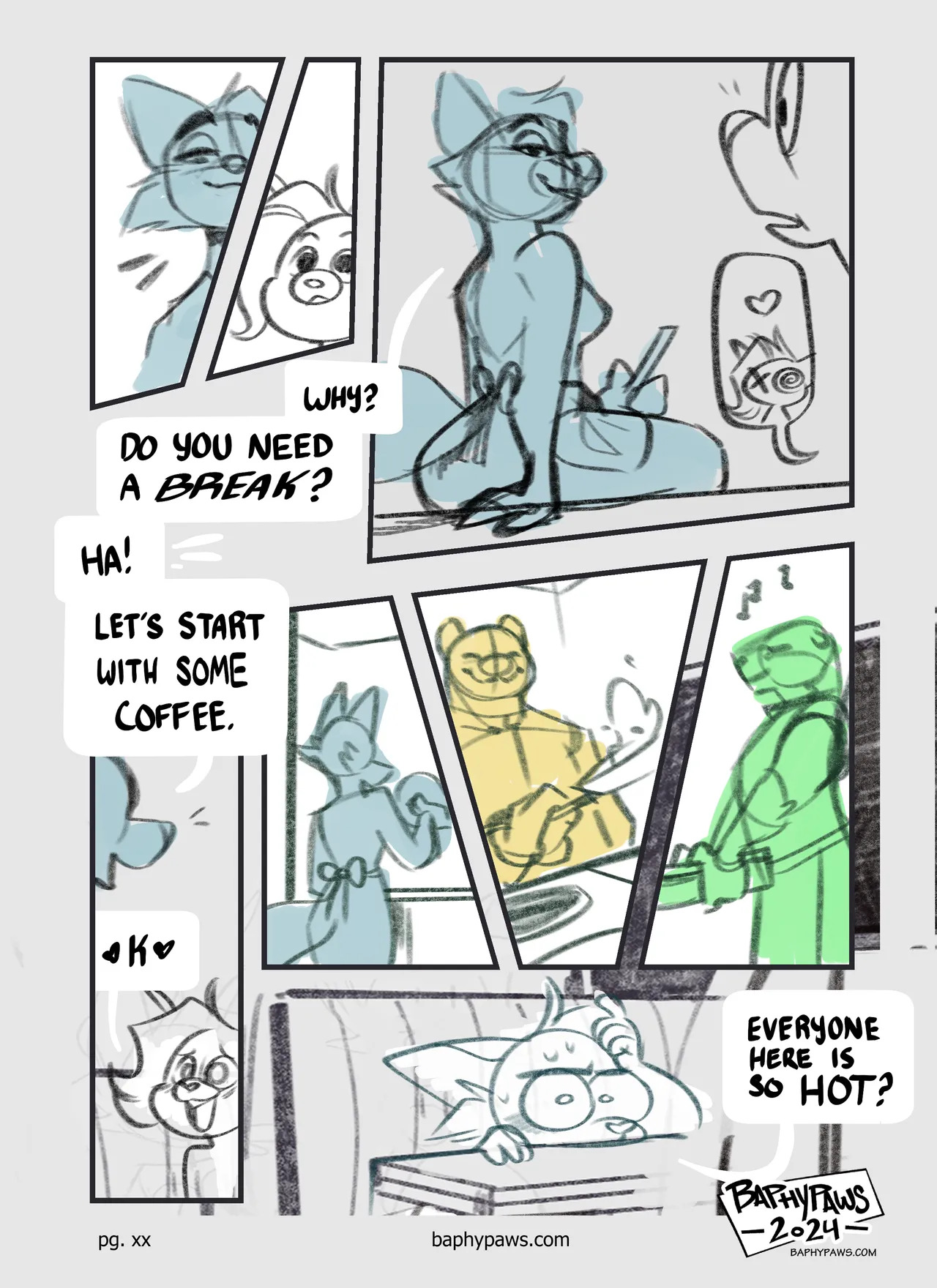 [BAPHYPAWS] WAFFL'HAUS Deluxe Edition - Page 21