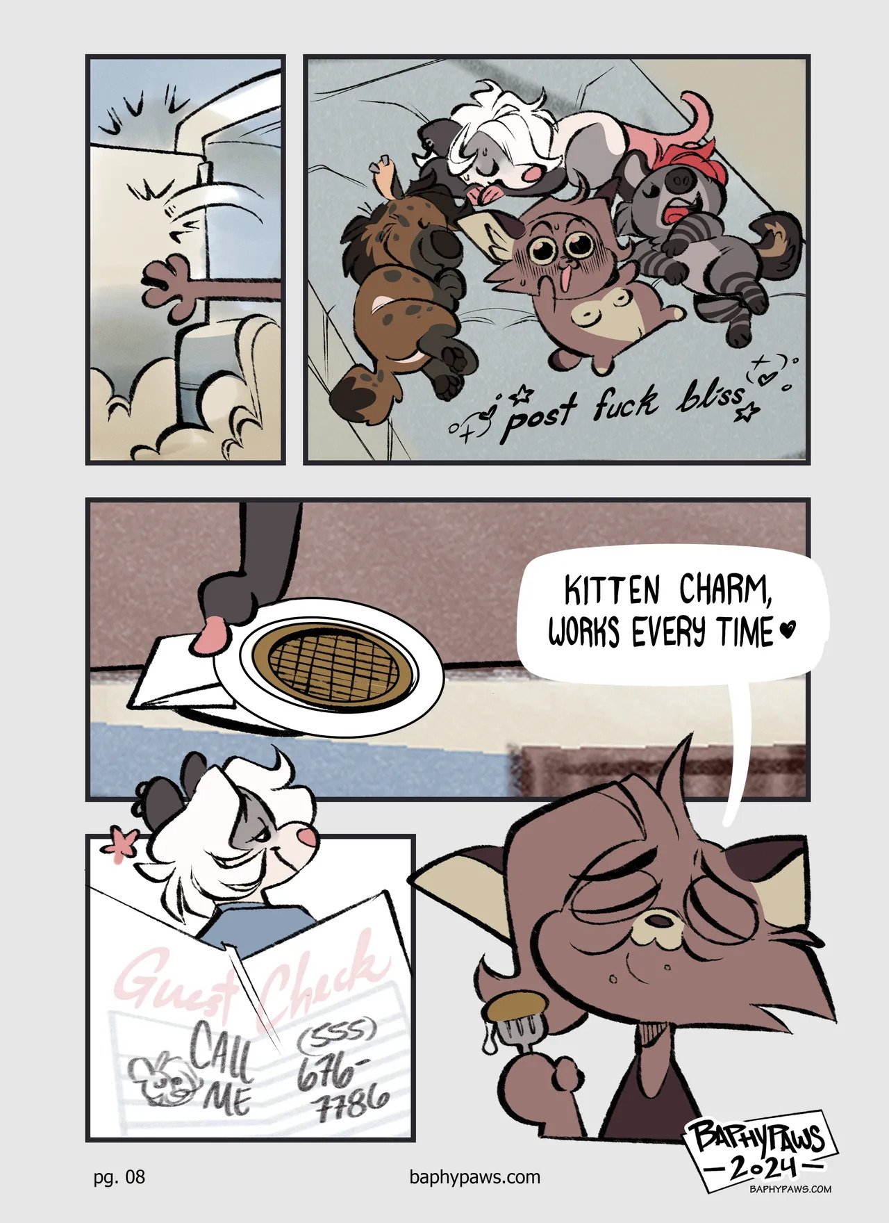 [BAPHYPAWS] WAFFL'HAUS Deluxe Edition - Page 9