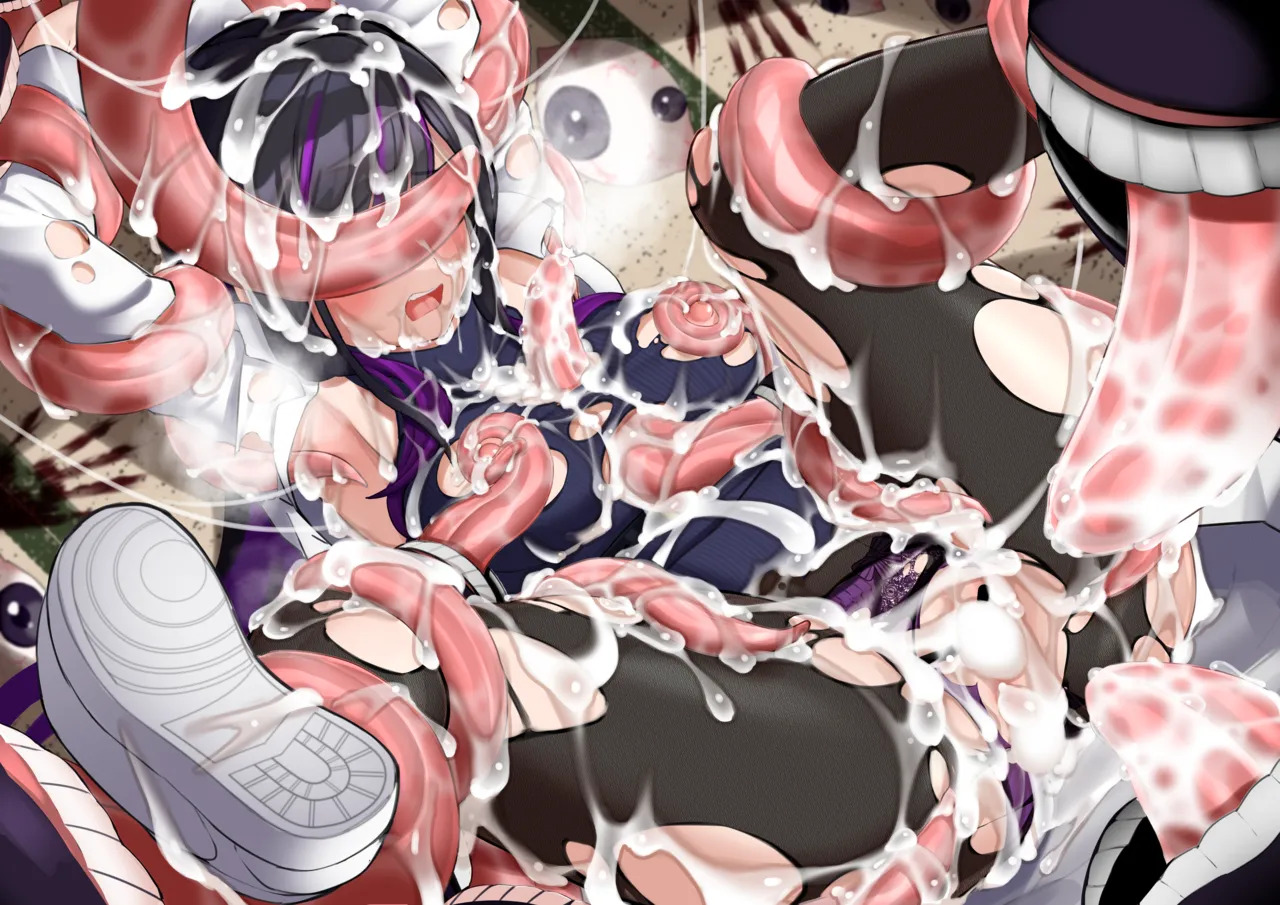 [福玉 死瘟(しおん)] Skeb よその子 触手絵: 少し前後するのですがにじさんじの魔使マオちゃん - Page 22