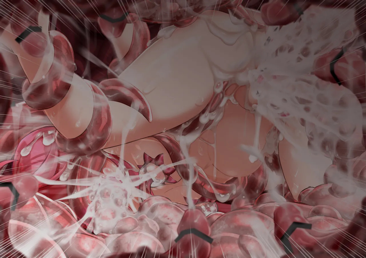 [福玉 死瘟(しおん)] こちらはつい先日納品した、1000ちゃんというコンテンツのミリオちゃん触手絵です！ - Page 55