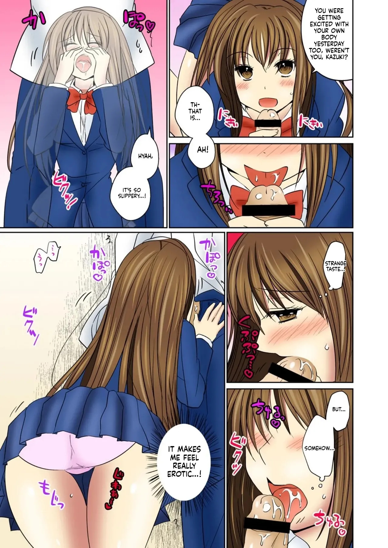 [Matsuzono] Nyotaika Ecchi Anoko ni Natte Namename Peropero 1 [English AI] - Page 39