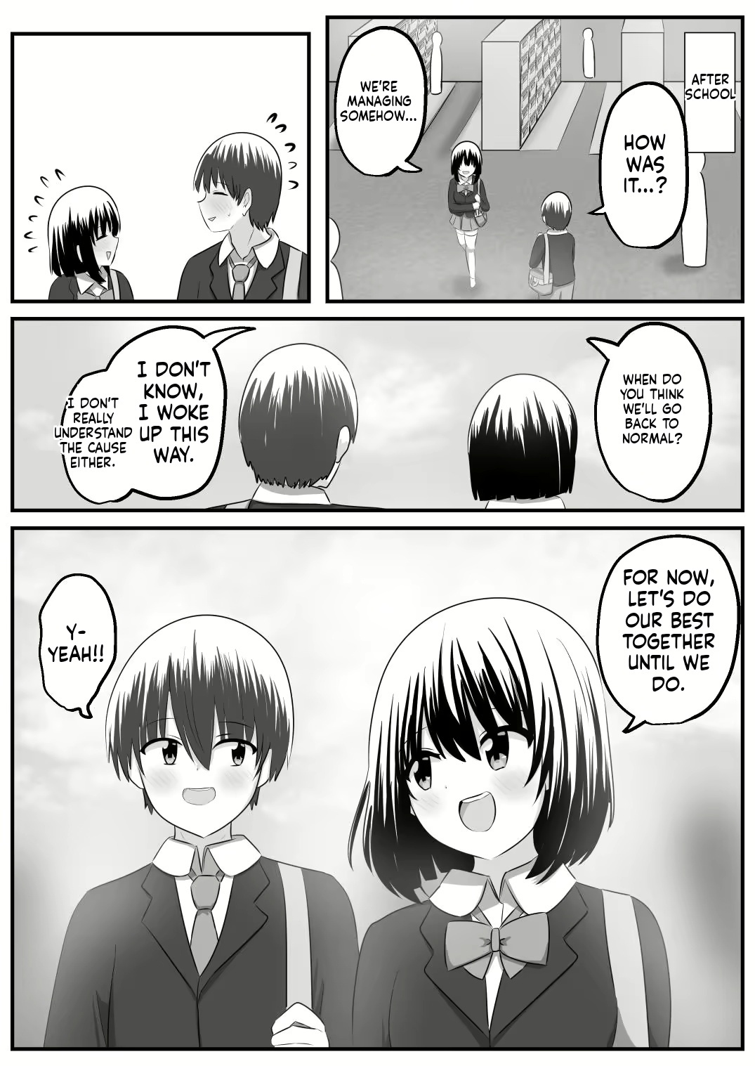 [C Hange (hangesho)] Nai Setsuten ~Setten Naikedo Kininaru Anoko to Irekawari~ [English] [MTL] - Page 19
