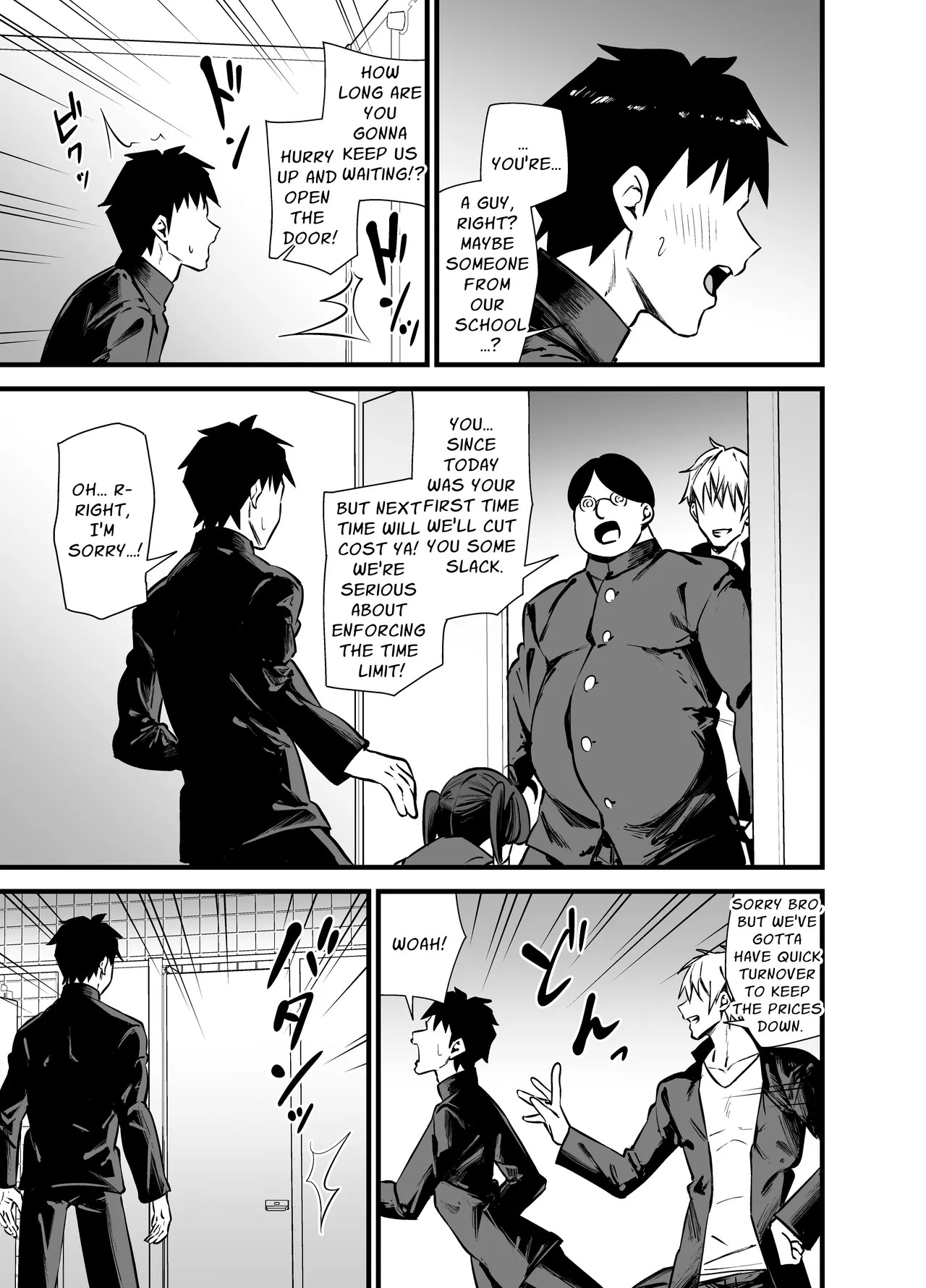 [Circle Tokomaya (Tokomaya Keita)] Bekkan 3-kai danshi toire no nikubenki | Cumdump Princess of the Annex Building 3rd Floor Men's Toilet [English] [Penguin Piper] [Digital] - Page 26
