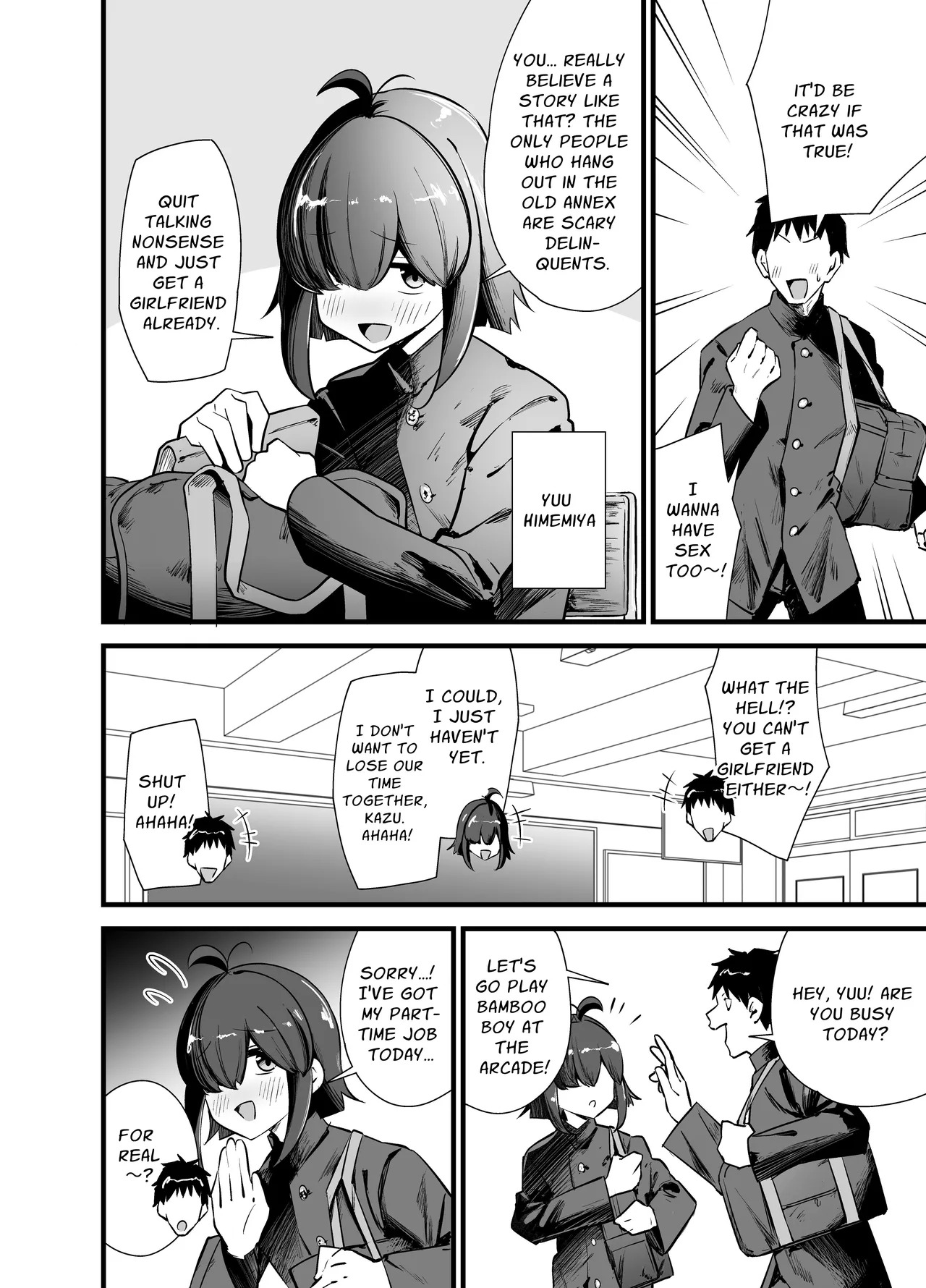 [Circle Tokomaya (Tokomaya Keita)] Bekkan 3-kai danshi toire no nikubenki | Cumdump Princess of the Annex Building 3rd Floor Men's Toilet [English] [Penguin Piper] [Digital] - Page 3