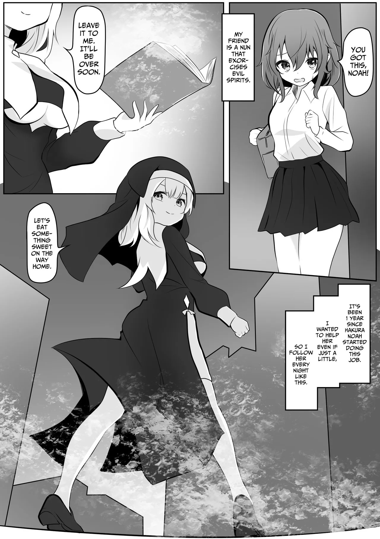 [Ayame Garden (Kakitsubata Ayame)] RunaNoa Himitsu no Futanari Ecchi | Runa x Noa Secret Futanari Sex [English] [BlinkT] - Page 3