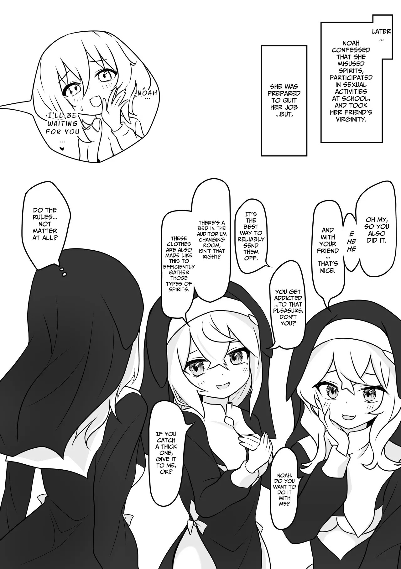 [Ayame Garden (Kakitsubata Ayame)] RunaNoa Himitsu no Futanari Ecchi | Runa x Noa Secret Futanari Sex [English] [BlinkT] - Page 35