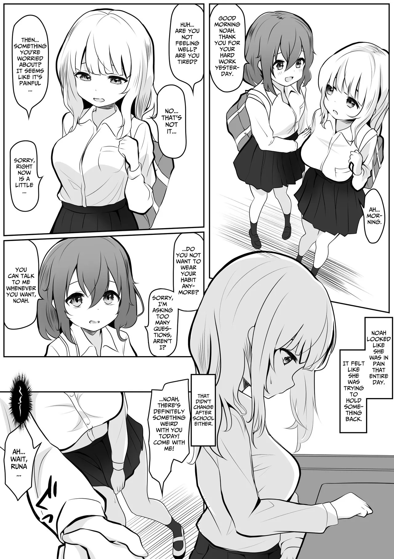 [Ayame Garden (Kakitsubata Ayame)] RunaNoa Himitsu no Futanari Ecchi | Runa x Noa Secret Futanari Sex [English] [BlinkT] - Page 6