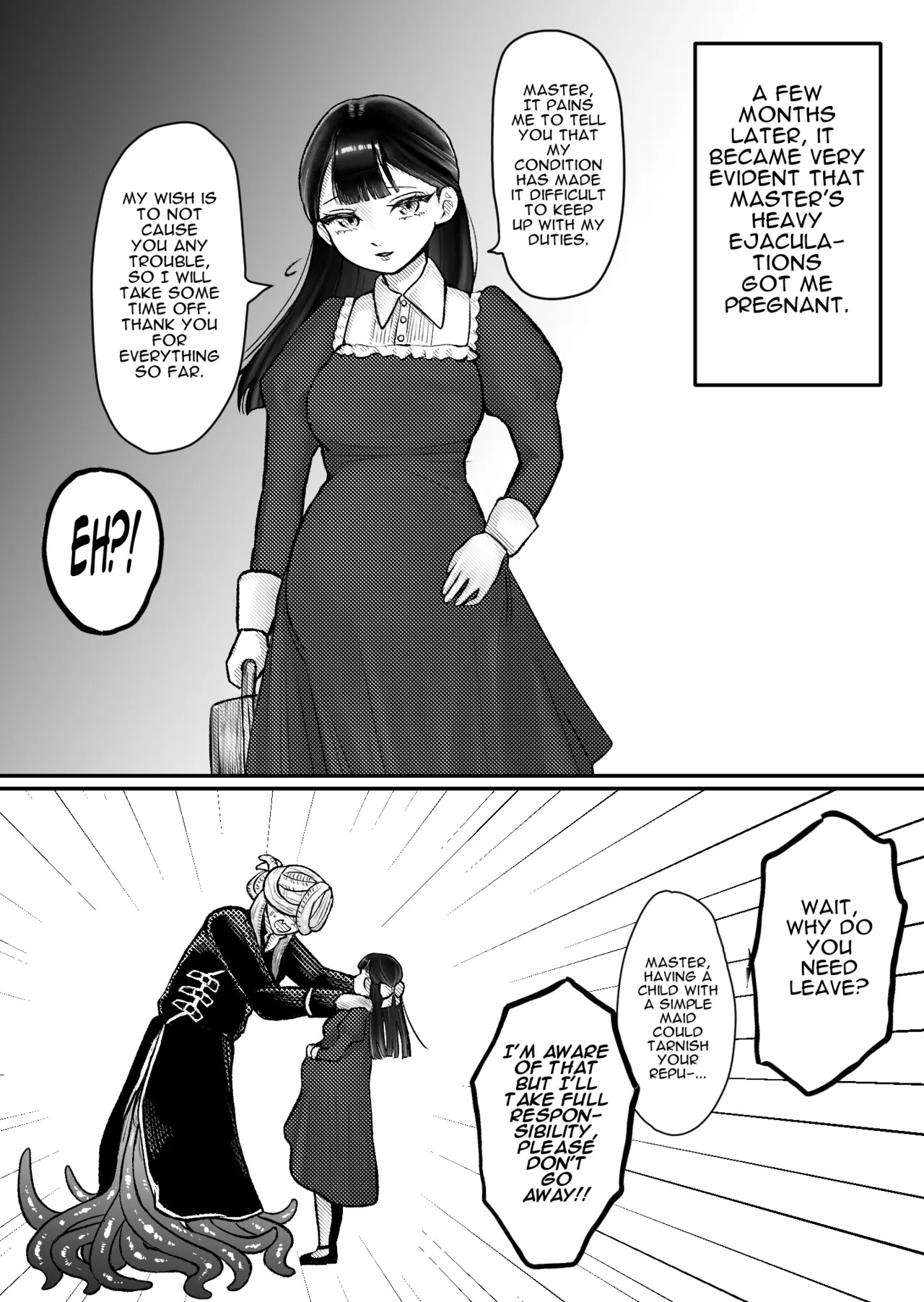 Maid-san no Shokushu zuke houshikatsudou (a Maid's tentacle soaked service duties) [English] - Page 34