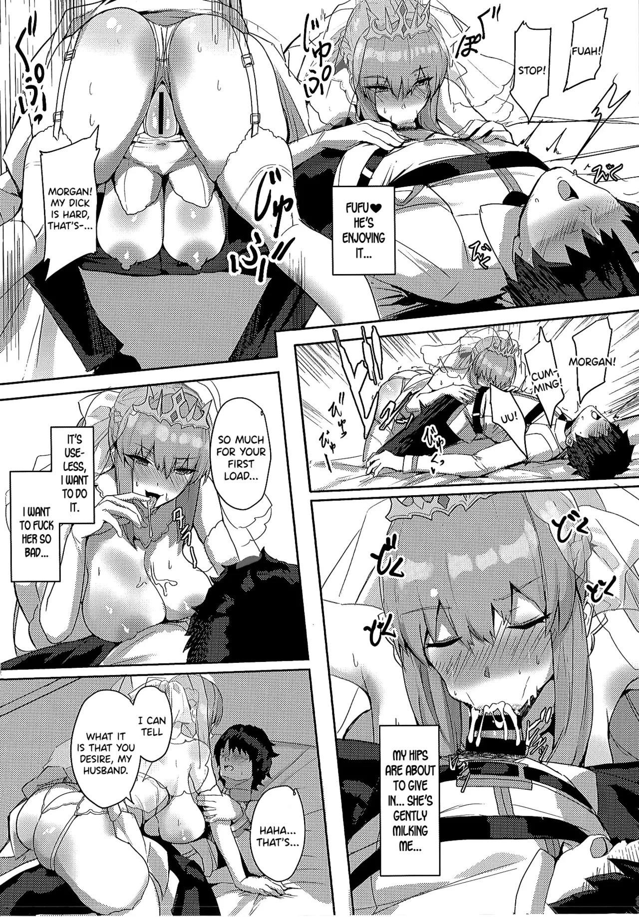 (C104) [Yurutto Pocket (Untue)] Seisai Renai Ryouiki Lovelon le Fae + Morgan Soushuuhen (Fate/Grand Order) [English] [SDTLs] - Page 10