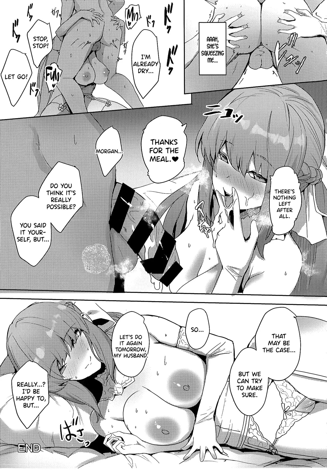(C104) [Yurutto Pocket (Untue)] Seisai Renai Ryouiki Lovelon le Fae + Morgan Soushuuhen (Fate/Grand Order) [English] [SDTLs] - Page 25