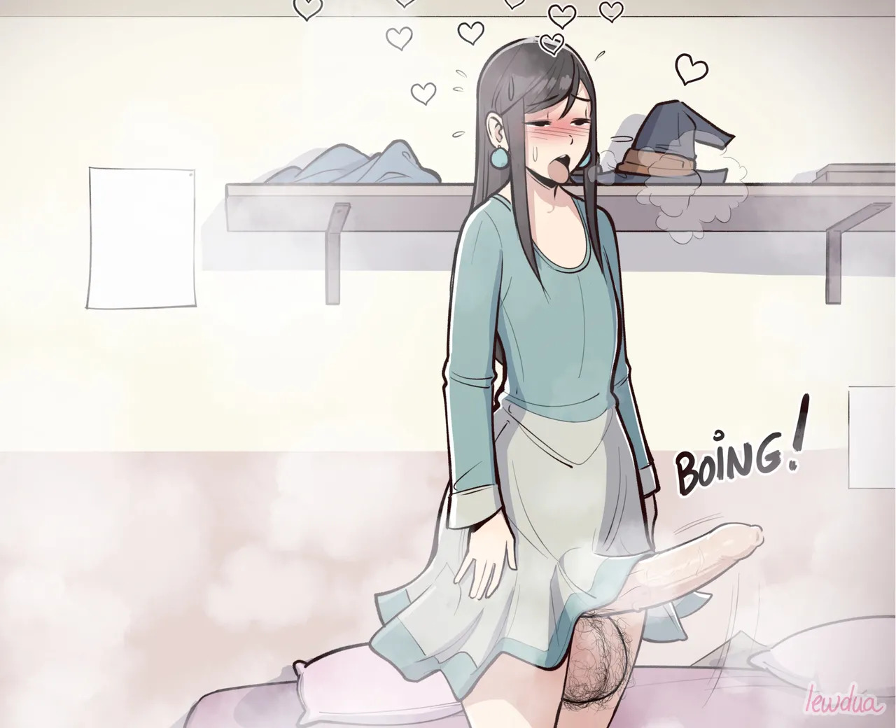 [Lewdua] Horny Horny Time (Hairy) - Page 11