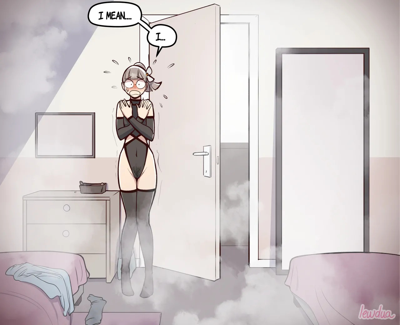 [Lewdua] Horny Horny Time (Hairy) - Page 13