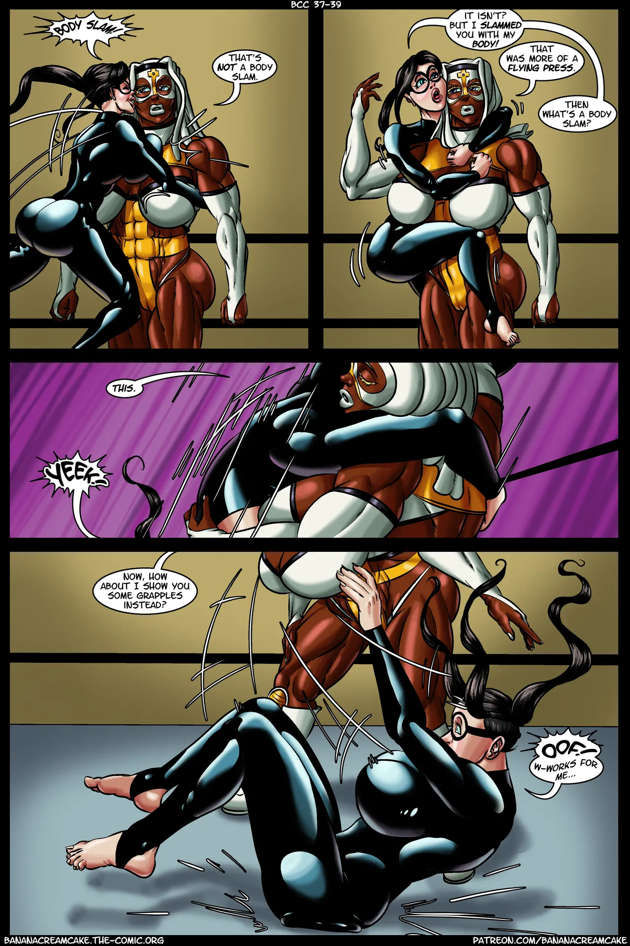 [Transmorpher DDS] Banana Cream Cake: Chapter 37 - Sapphic Sweating - Page 40