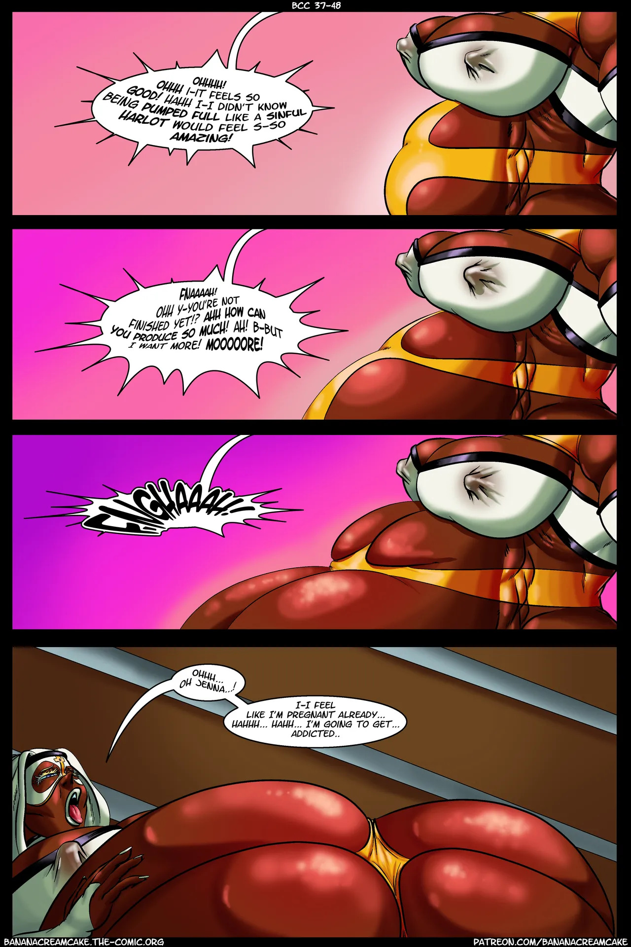 [Transmorpher DDS] Banana Cream Cake: Chapter 37 - Sapphic Sweating - Page 49