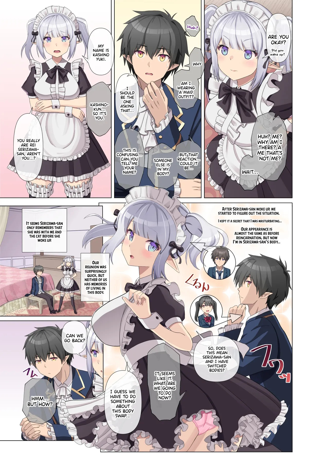 [Kinari Anko (Kinari An)] TS Tensei Shitara Akogare no Onnanoko datta "Maid na Boku wa Mechakucha ni Saretai" | When I Reincarnated as the Girl I Liked: "As a Maid, I Want to Be Completely Messed Up" [English] - Page 9