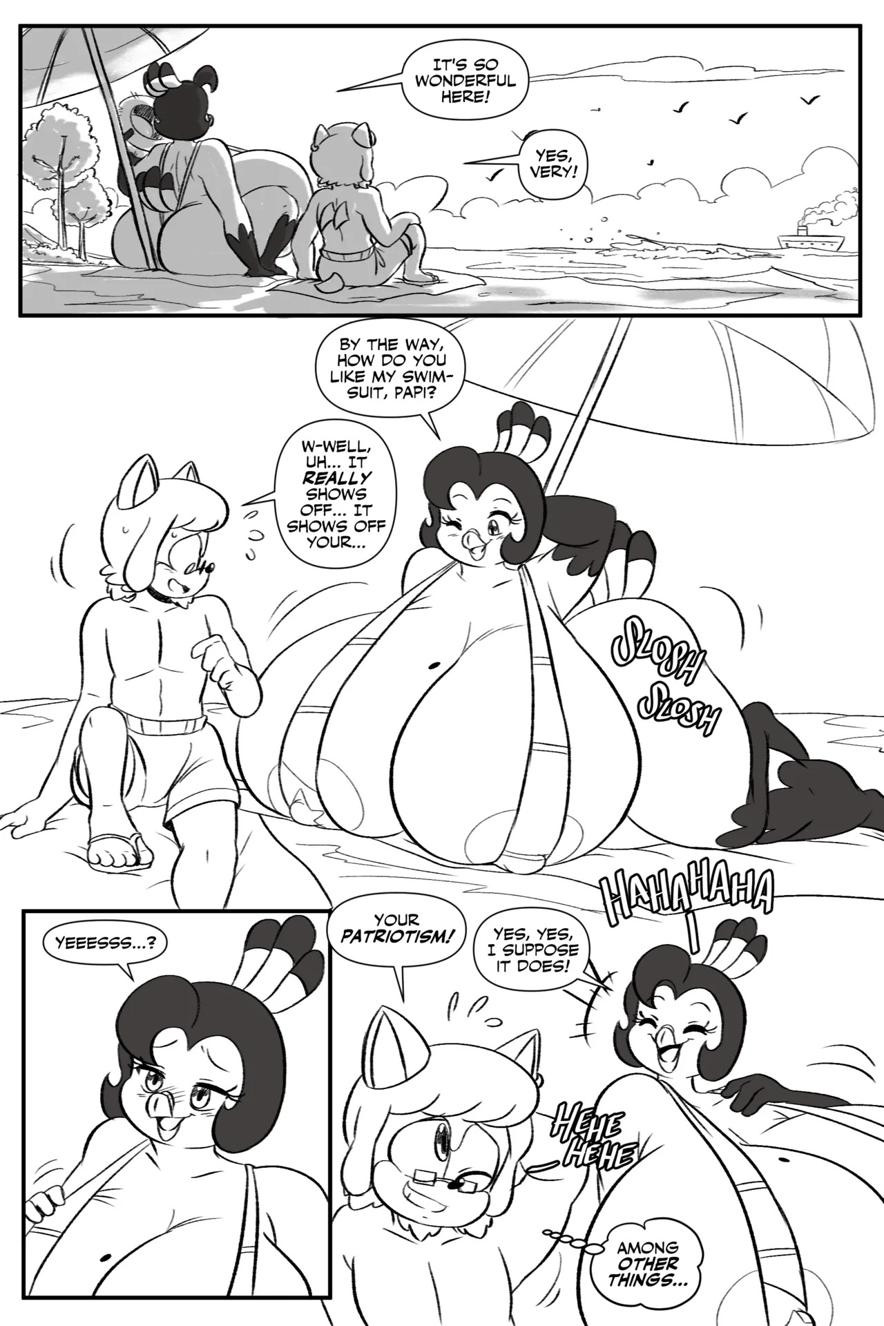 [Joaoppereiraus (Joao Pereira)] Love Birds (Black & White) - Page 14