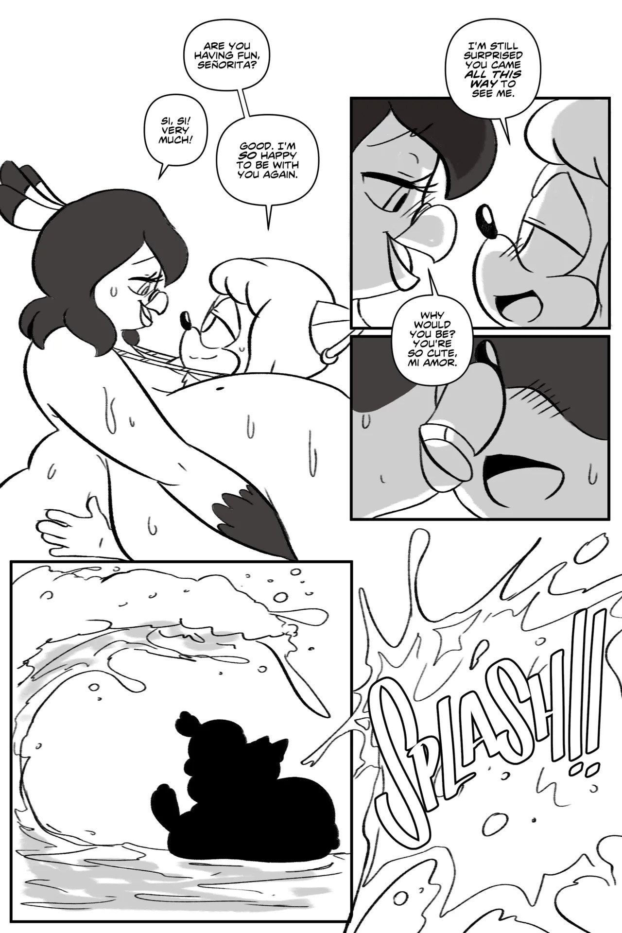 [Joaoppereiraus (Joao Pereira)] Love Birds (Black & White) - Page 21