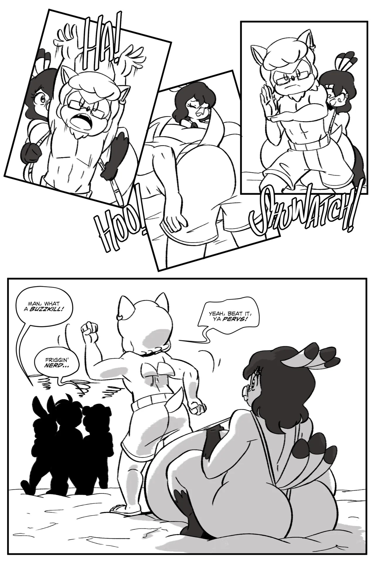 [Joaoppereiraus (Joao Pereira)] Love Birds (Black & White) - Page 24