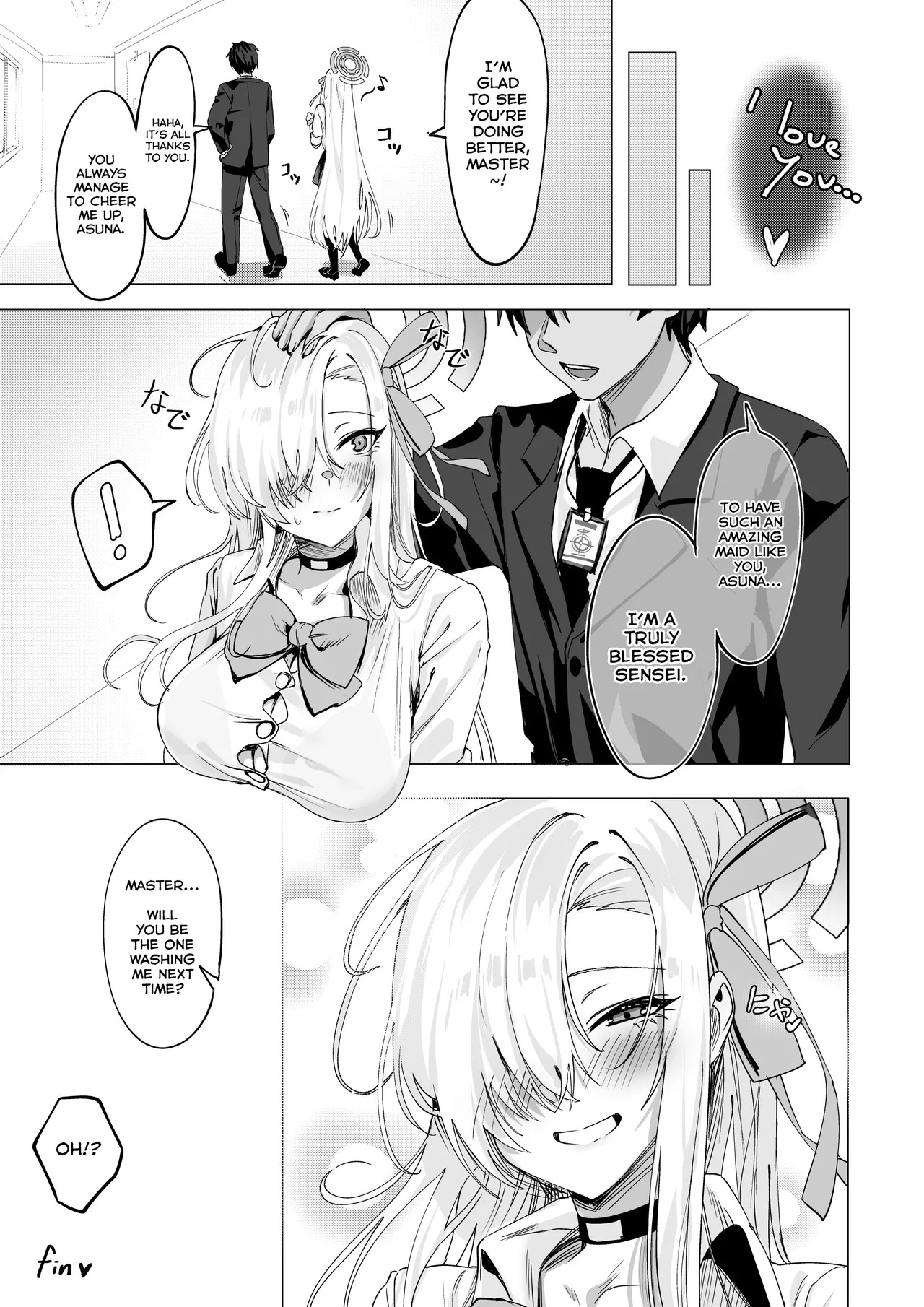 [Yanpahamu (Yampa, Lunaken)] Asuna wa Goshujin-sama o Genki ni shite Agetai | Asuna Wants To Cheer Up Master (Blue Archive) [English] - Page 11