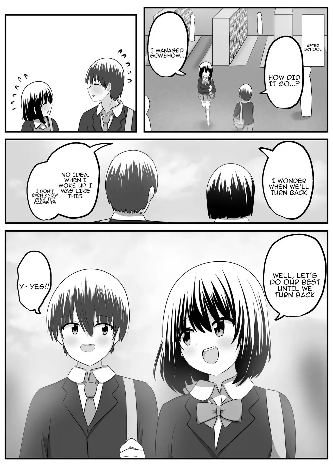 nai setsuten ～ setten naikedo ki ni naru ano ko to irekawari ～ [Tenuous Scans] - Page 18