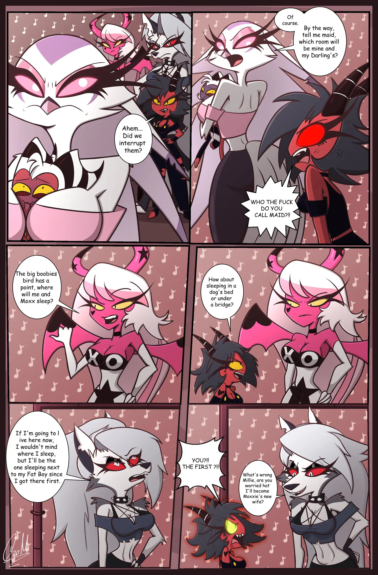 [GattoMultiversal] My life whit Moxxie (Helluva Boss) [Ongoin] - Page 10