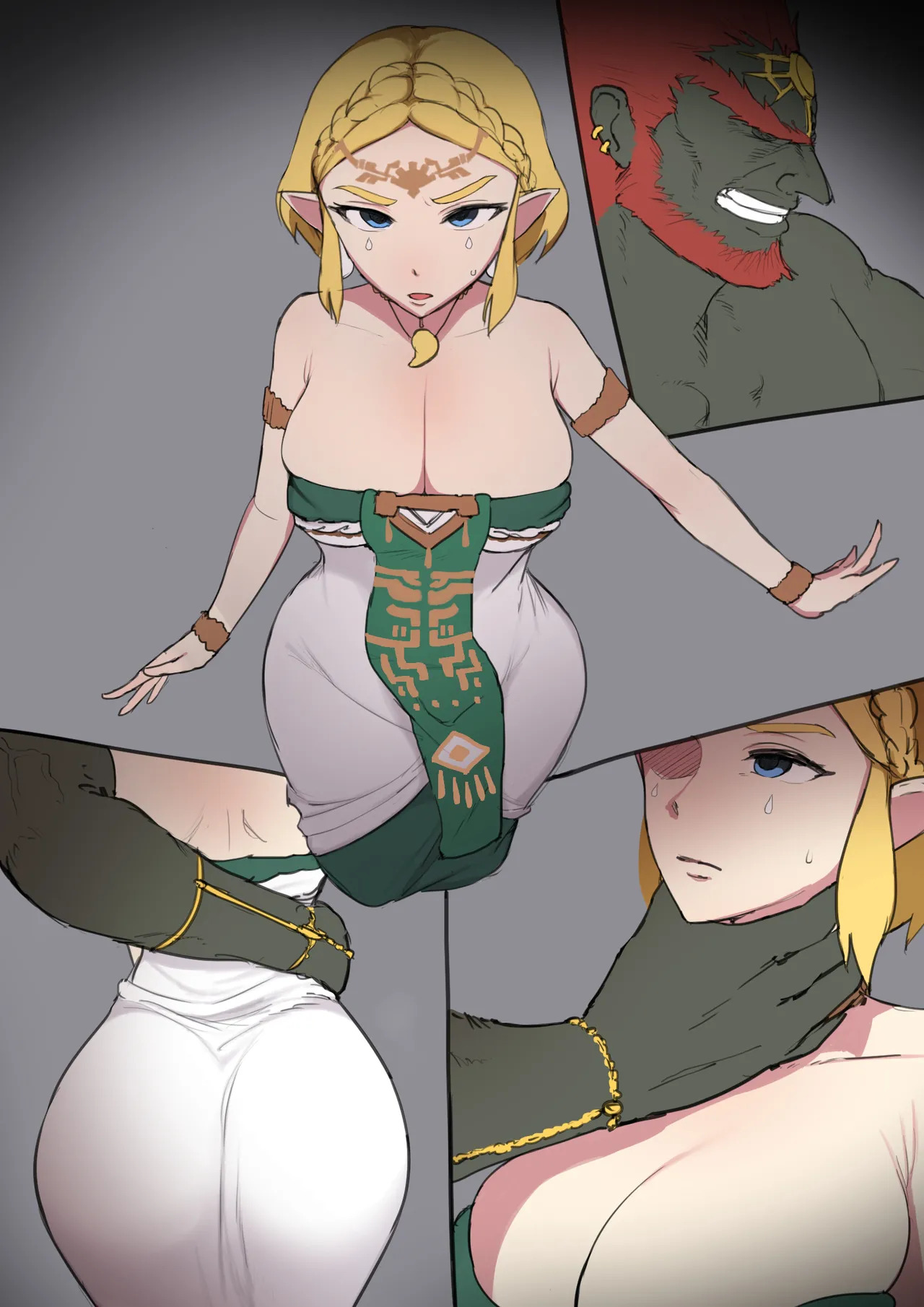 [Giga] ゼルダ×ガノン フ〇ラ (ゼルダの伝説) - Page 14