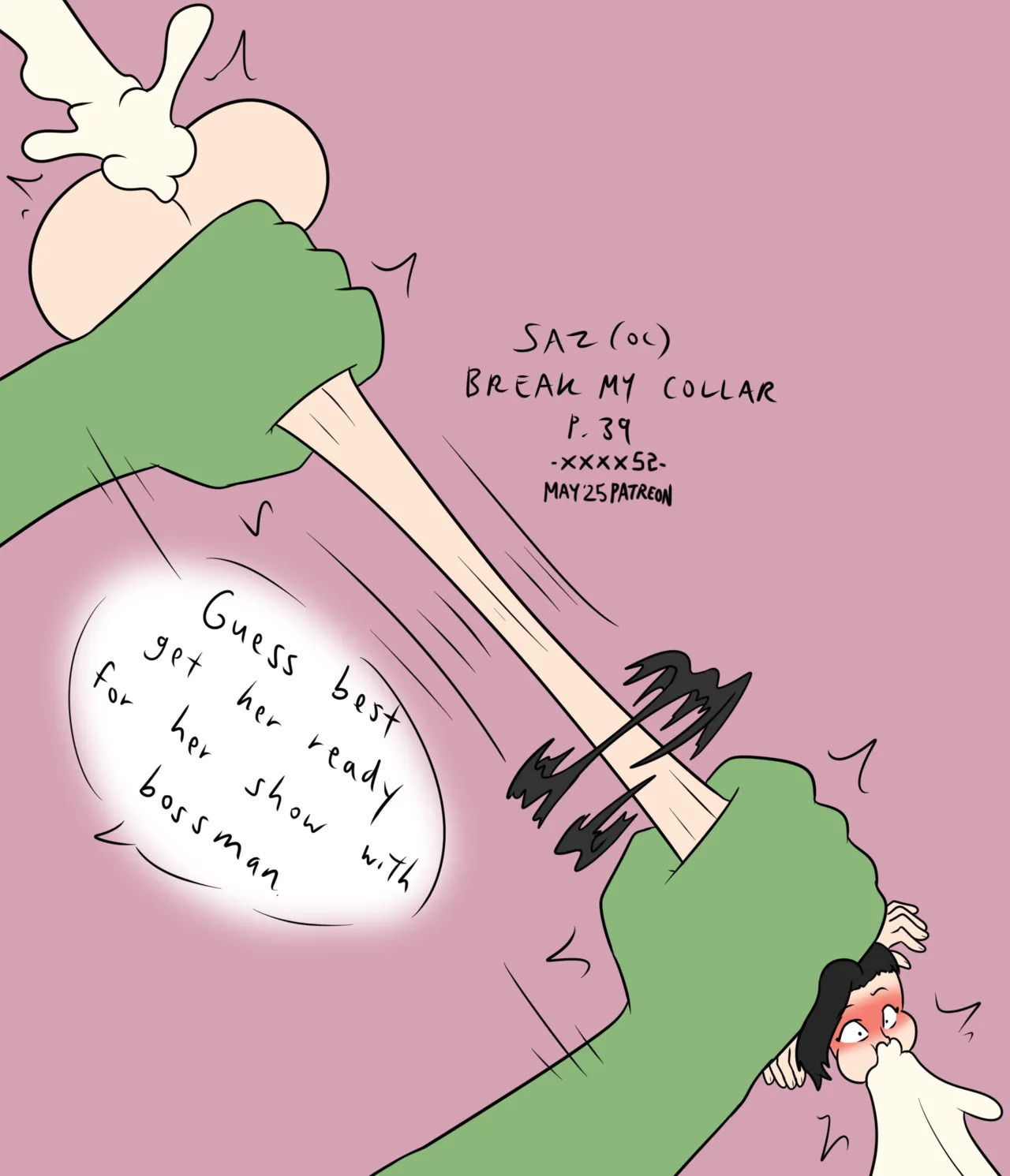 [xxxx52] Sketches Saz break my collar (Ongoing) - Page 39