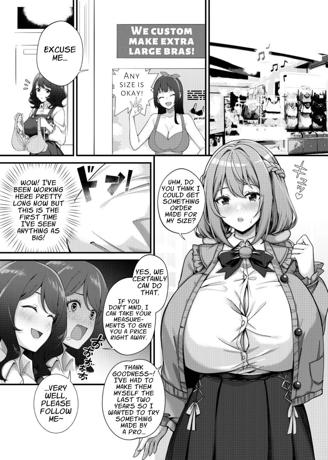 [Kannko Bokujyo (Kannko)] Choubakunyuu de Bonyuu Taishitsu no Watashi to Bakunyuu Daisuki Hentai Baito Senshi no Kusareen | Mega Busty Breastmilk Constitution Me & My Long-Term "Relationship" with a Boob-Obsessed Part Timer [English] [APA] - Page 3