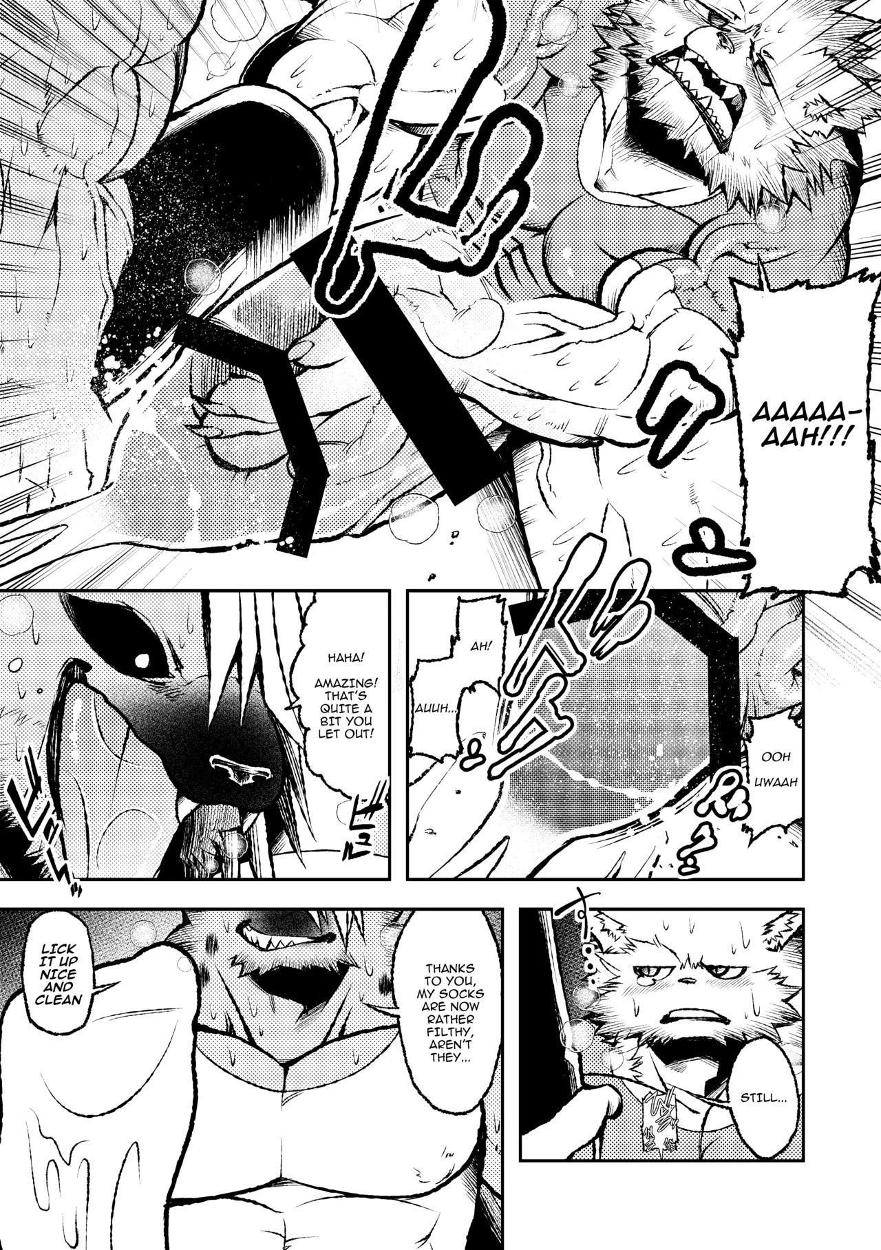 [ハタケ] ROARING WOLF [Japanese/English][Digital] - Page 55