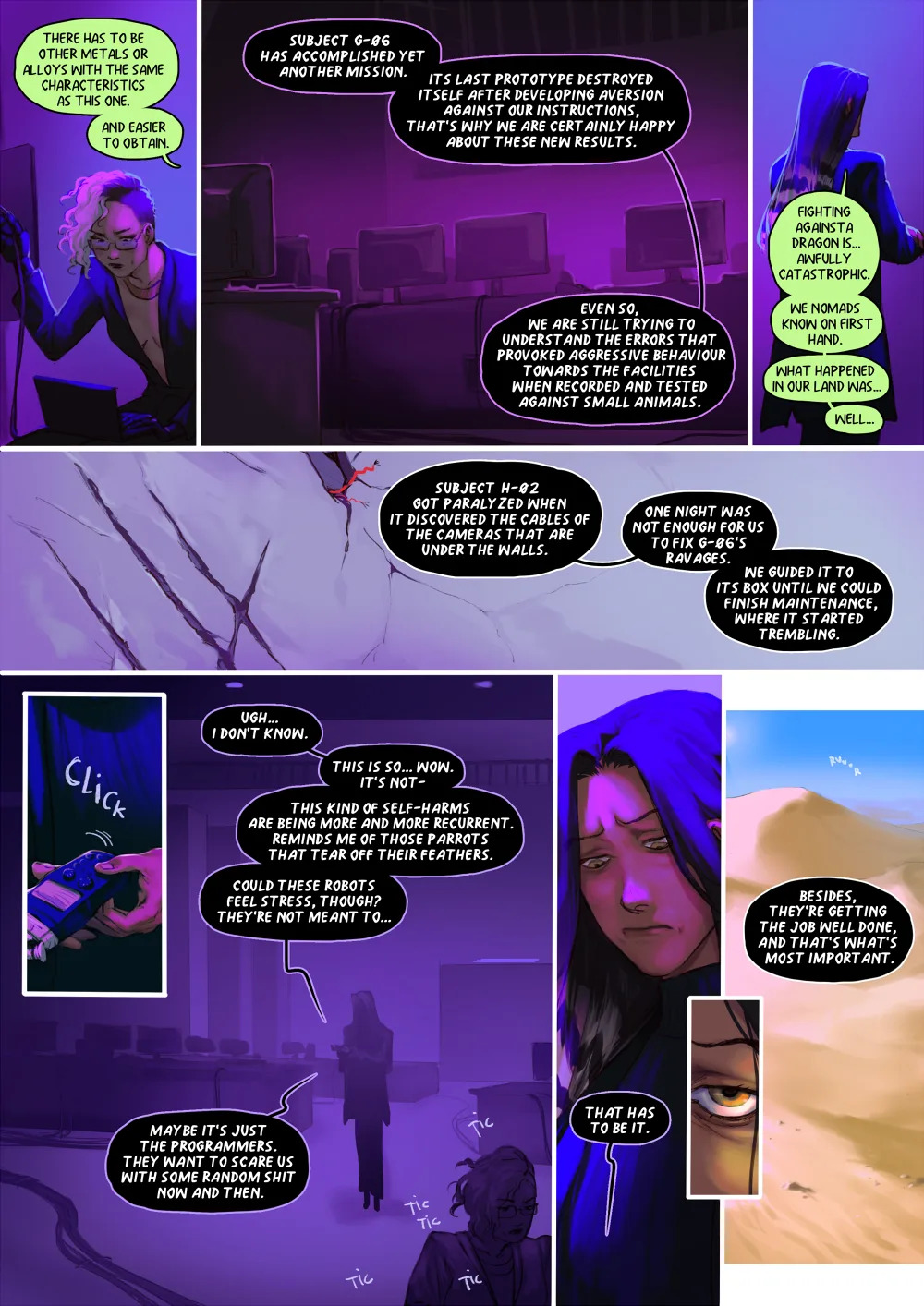 [Sarybomb] Break Protocols: Chapter 3 - Page 101