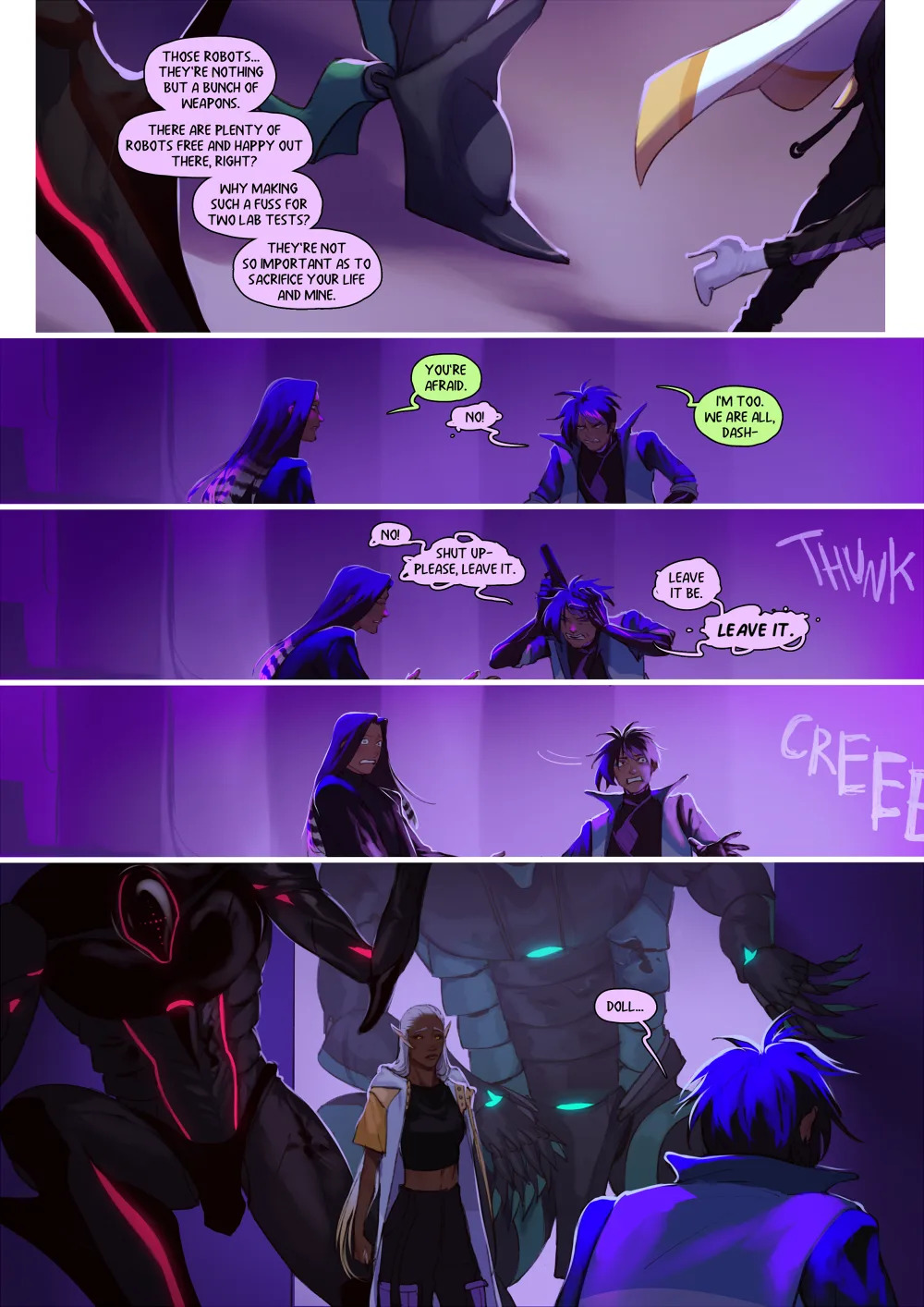 [Sarybomb] Break Protocols: Chapter 3 - Page 109