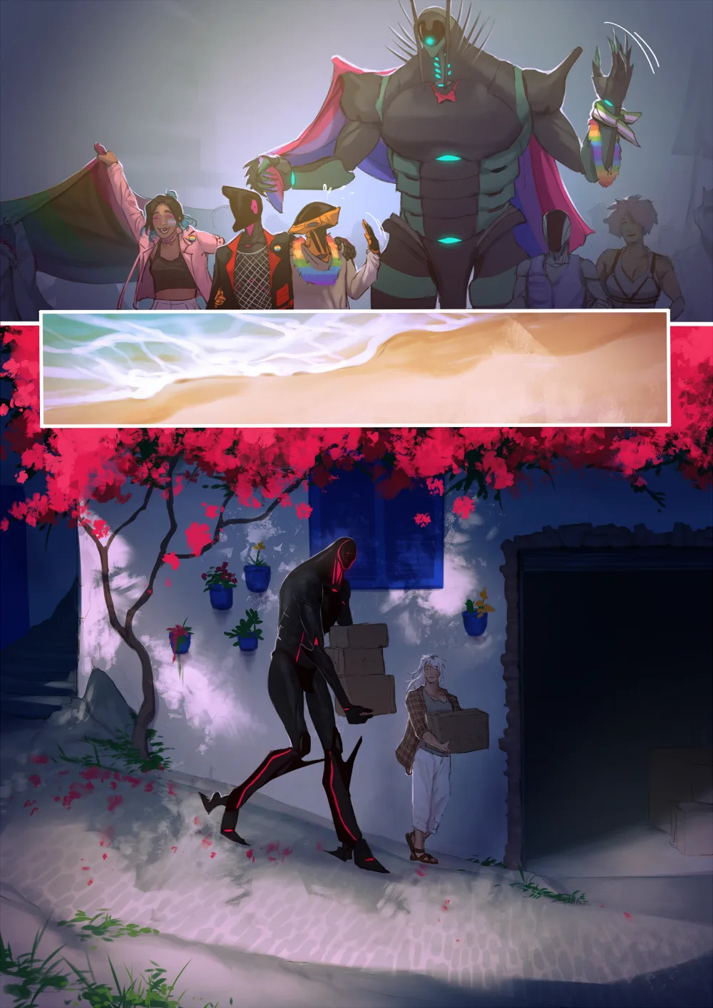 [Sarybomb] Break Protocols: Chapter 3 - Page 134