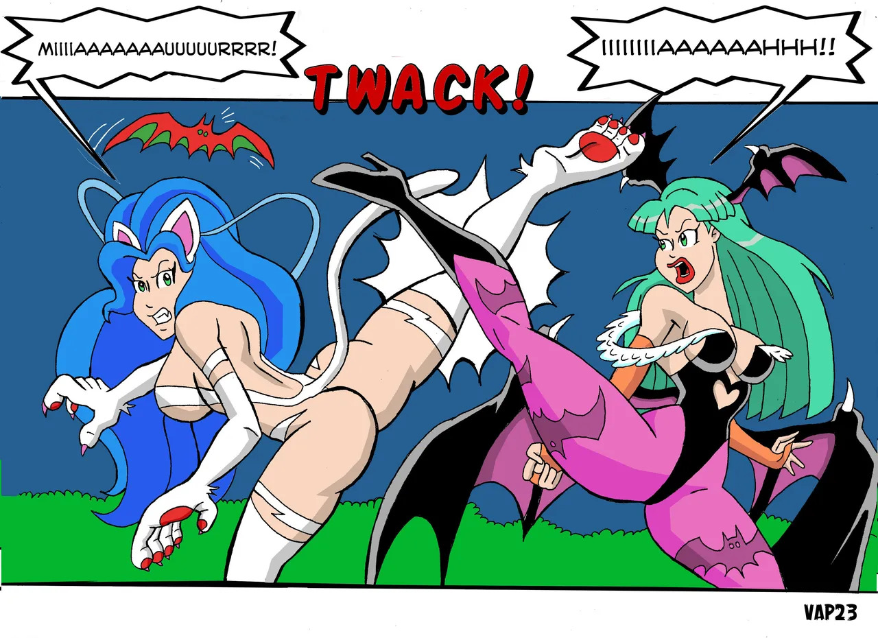 [CapV77] Morrigan Vs Felicia - Page 10