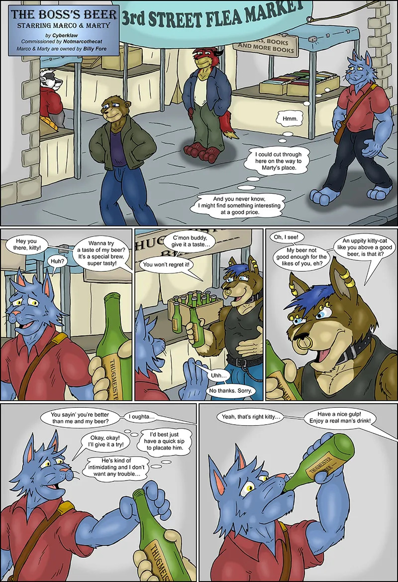 [Cyberklaw] Commission Comics - Page 75