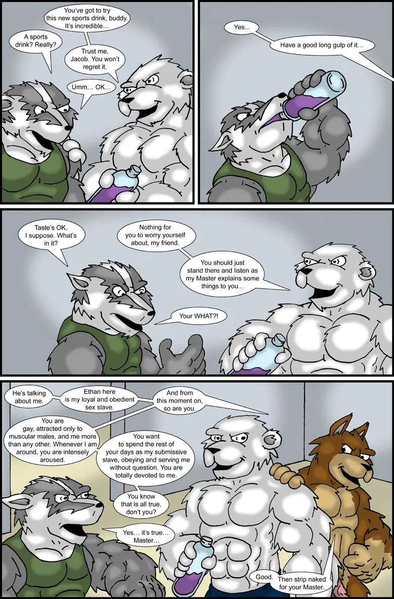 [Cyberklaw] The Muscle House - Page 9