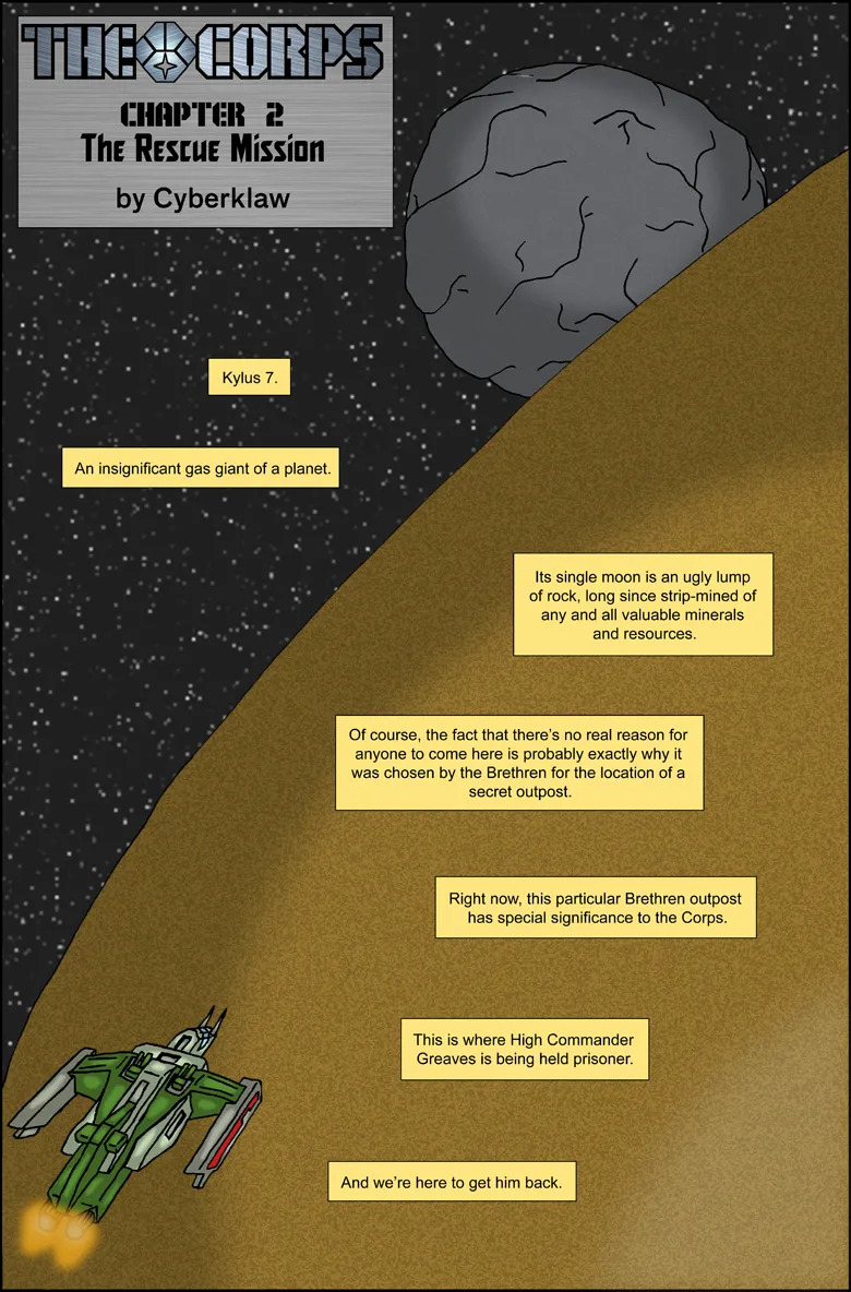 [Cyberklaw] The Corps (incomplete) - Page 41