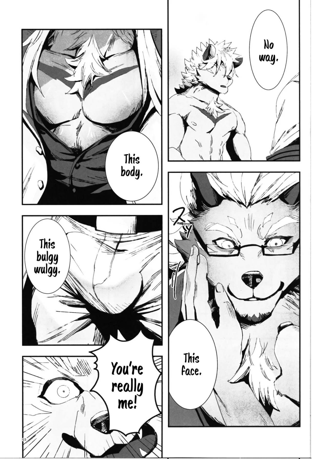 (Kemoket 16) [Sora no Gomibako (SKY)] The Ultimate Self-Satisfaction [Eng] - Page 15