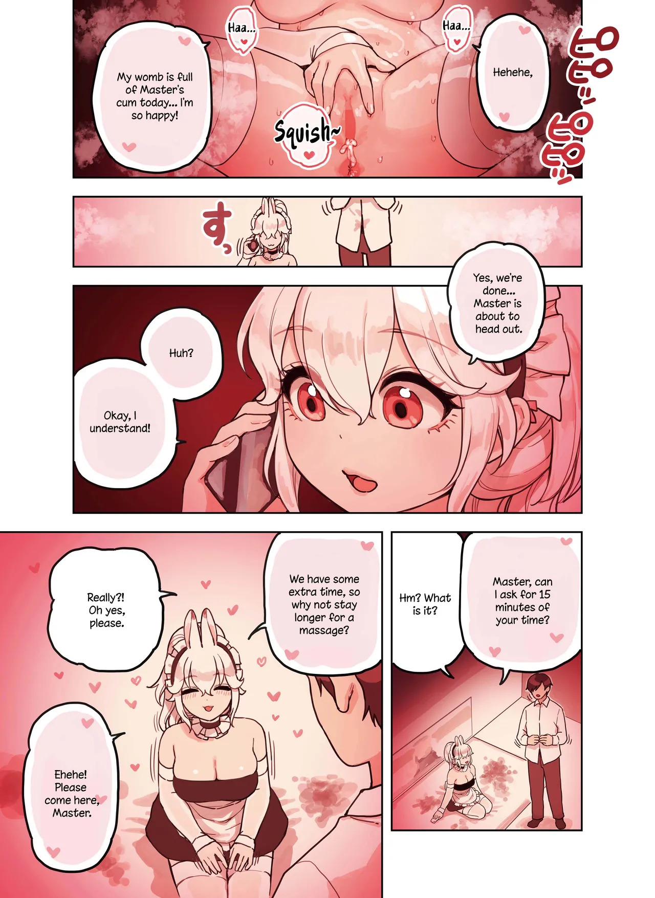 [Fukurasuzume (Sunaba Suzume)] The Handjob Parlor’s Most Popular Kemomimi Girl (Parts 1-3) [English] [Your Deer Friends Black] - Page 130