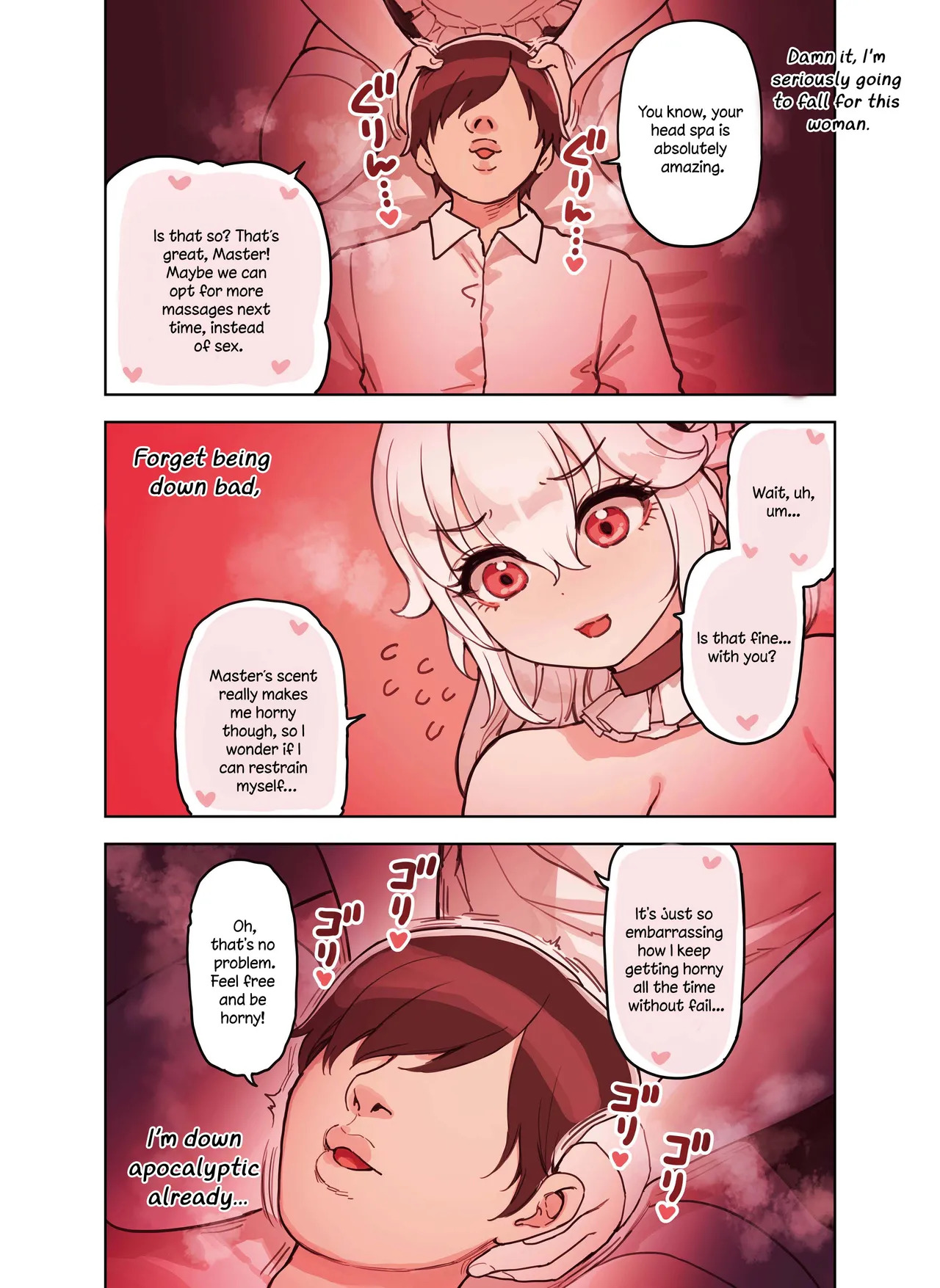 [Fukurasuzume (Sunaba Suzume)] The Handjob Parlor’s Most Popular Kemomimi Girl (Parts 1-3) [English] [Your Deer Friends Black] - Page 133