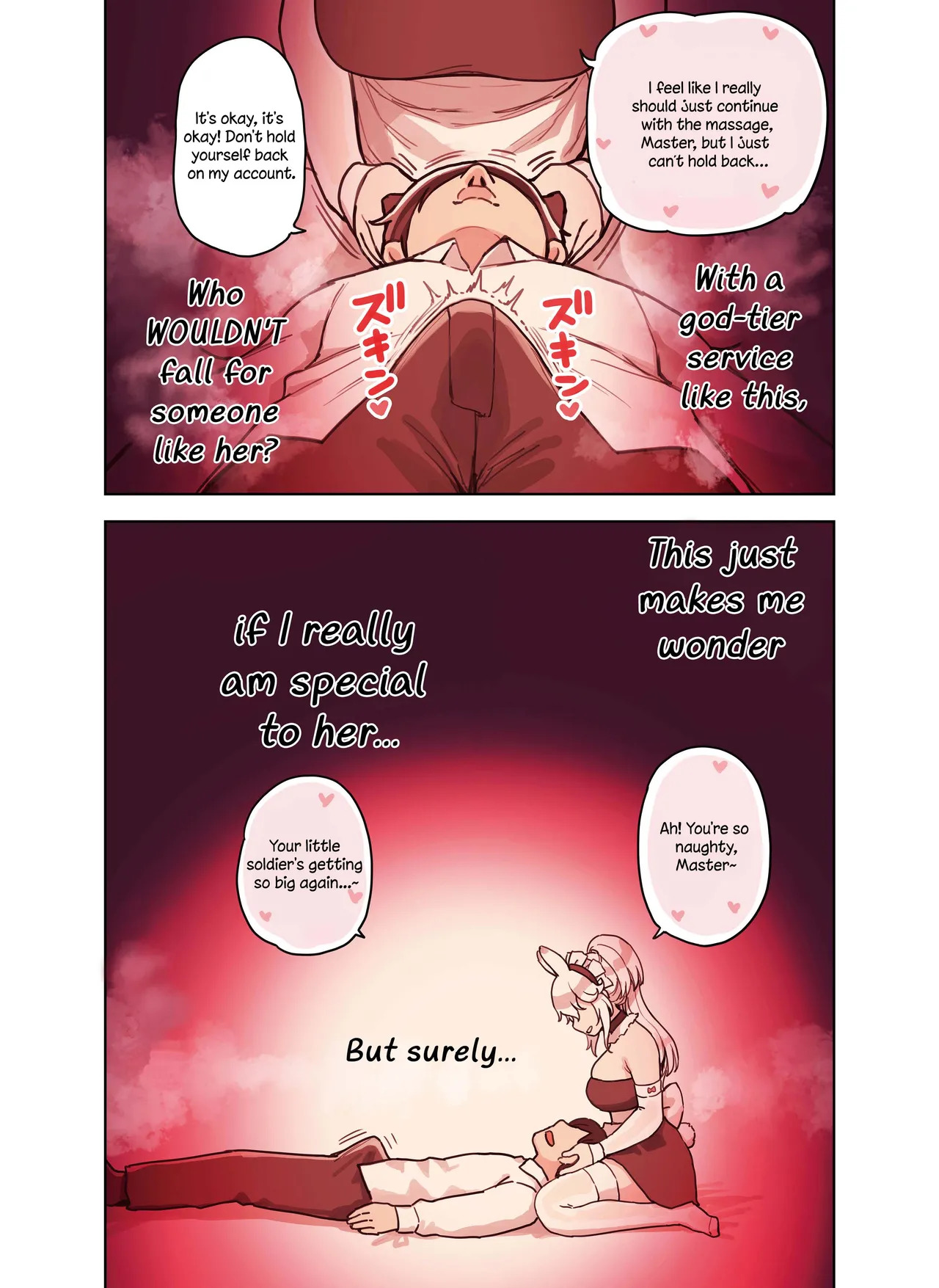 [Fukurasuzume (Sunaba Suzume)] The Handjob Parlor’s Most Popular Kemomimi Girl (Parts 1-3) [English] [Your Deer Friends Black] - Page 134